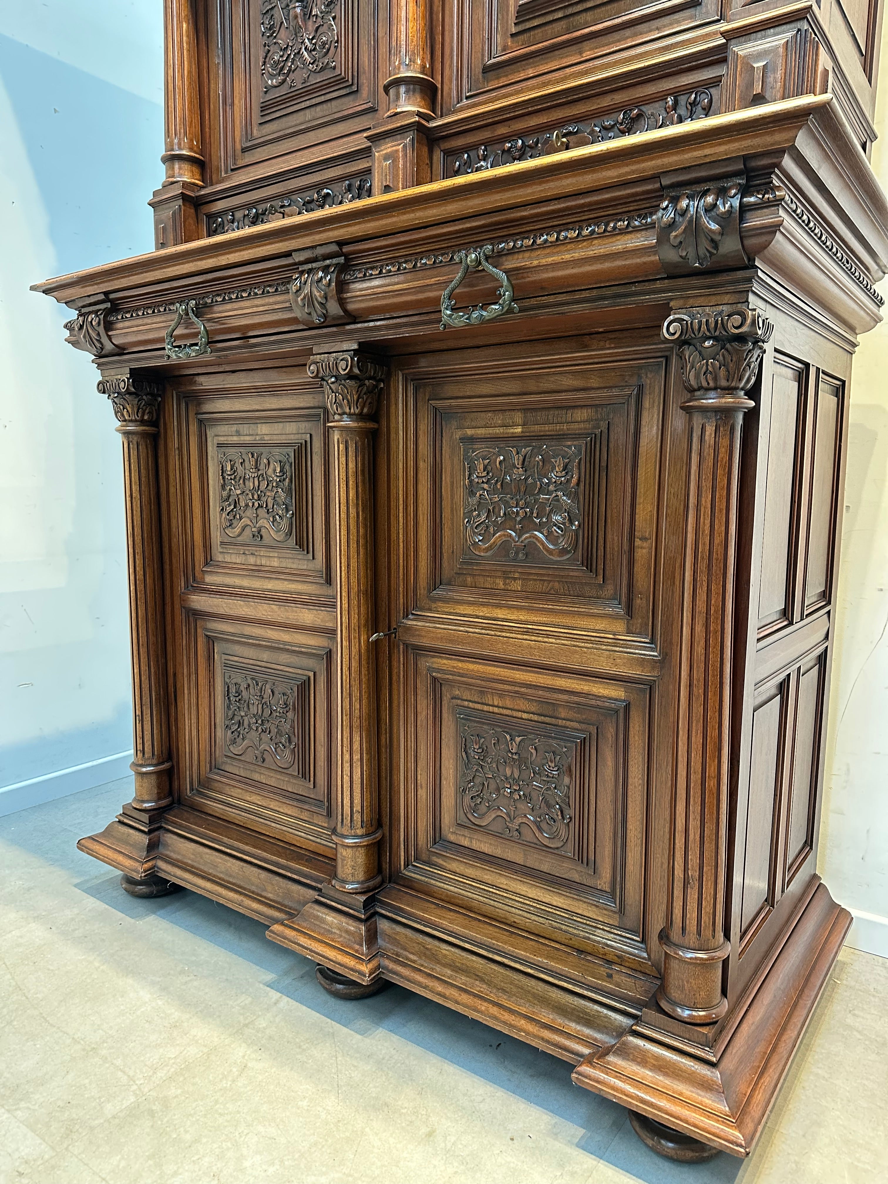 Antique Renaissance Revival Cabinet