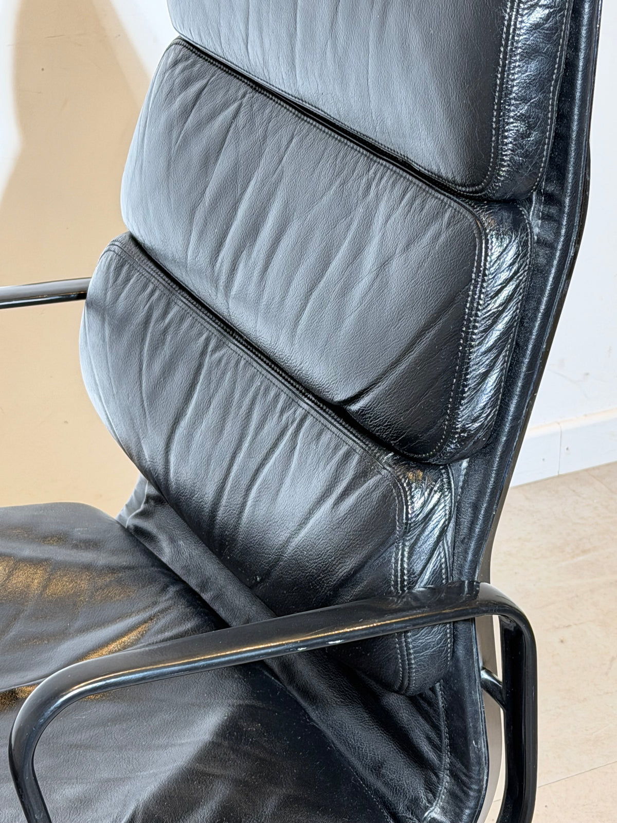 Fauteuil de bureau Herman Miller EA 219 conçu par Charles et Ray Eames, années 1970