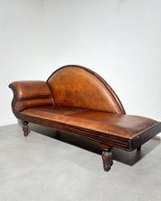 Art Deco - Loungechair with Sheepskin Leather