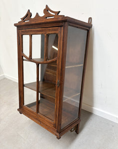 Art Nouveau hanging/display cabinet