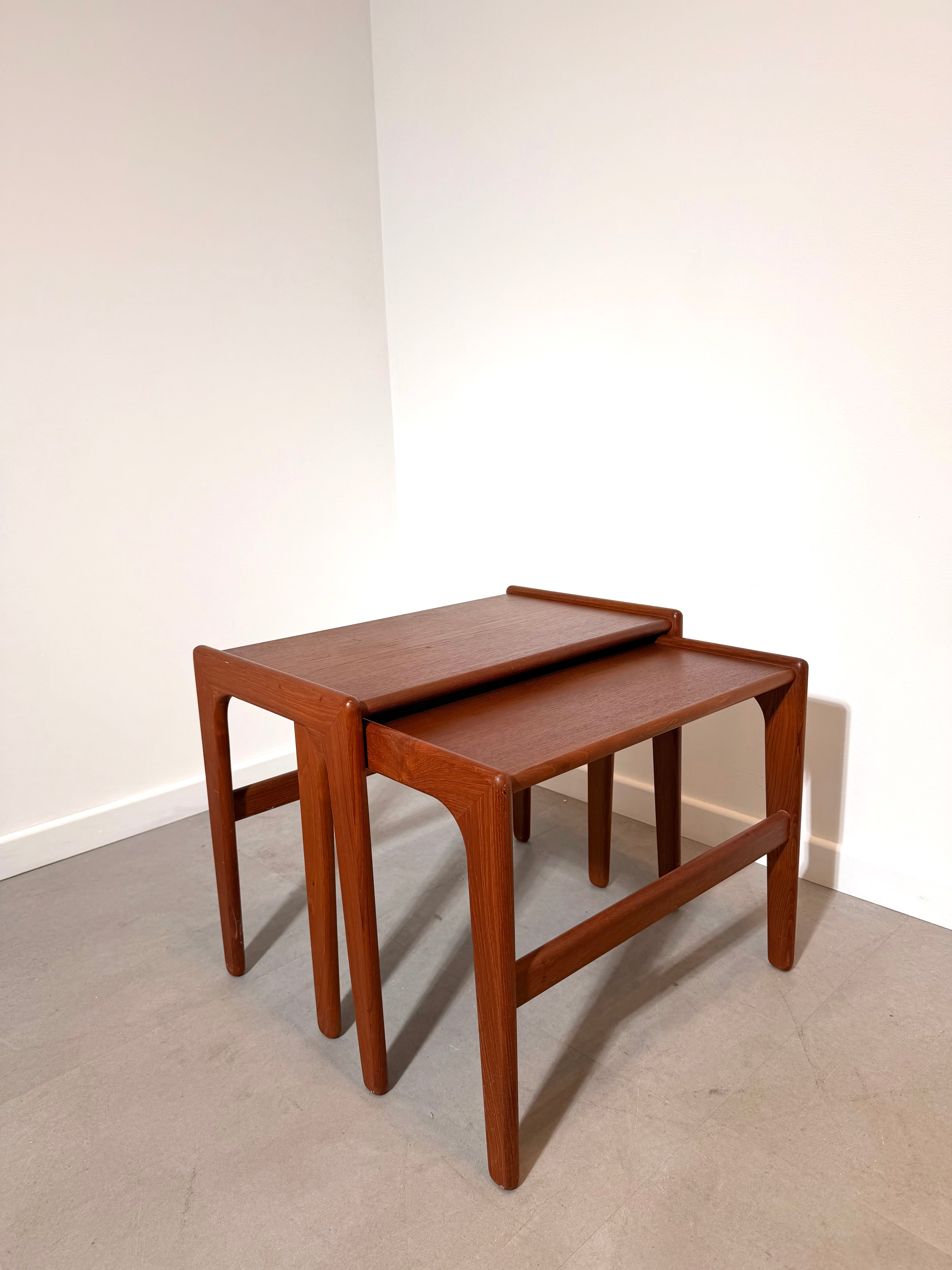 Vintage Danish Teak Nesting Tables