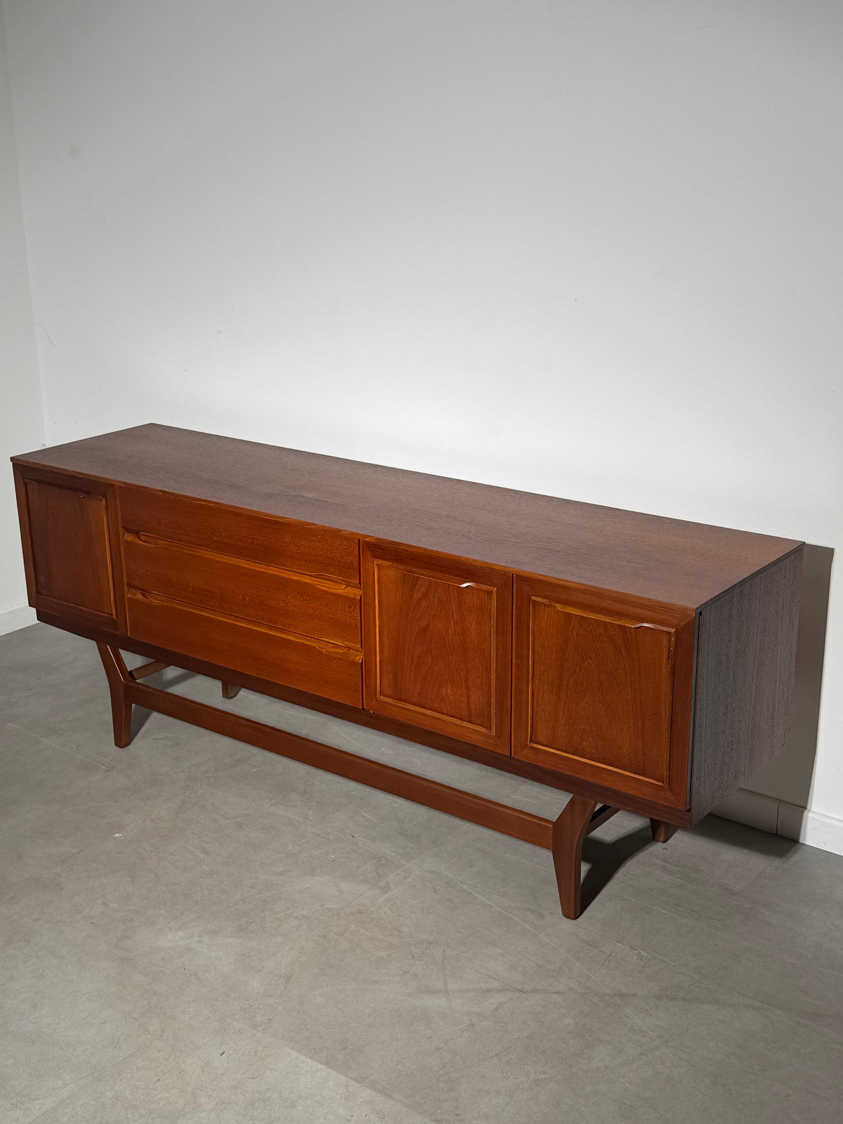 Beautility Teak Sideboard – British Mid-Century Modern, 1960s