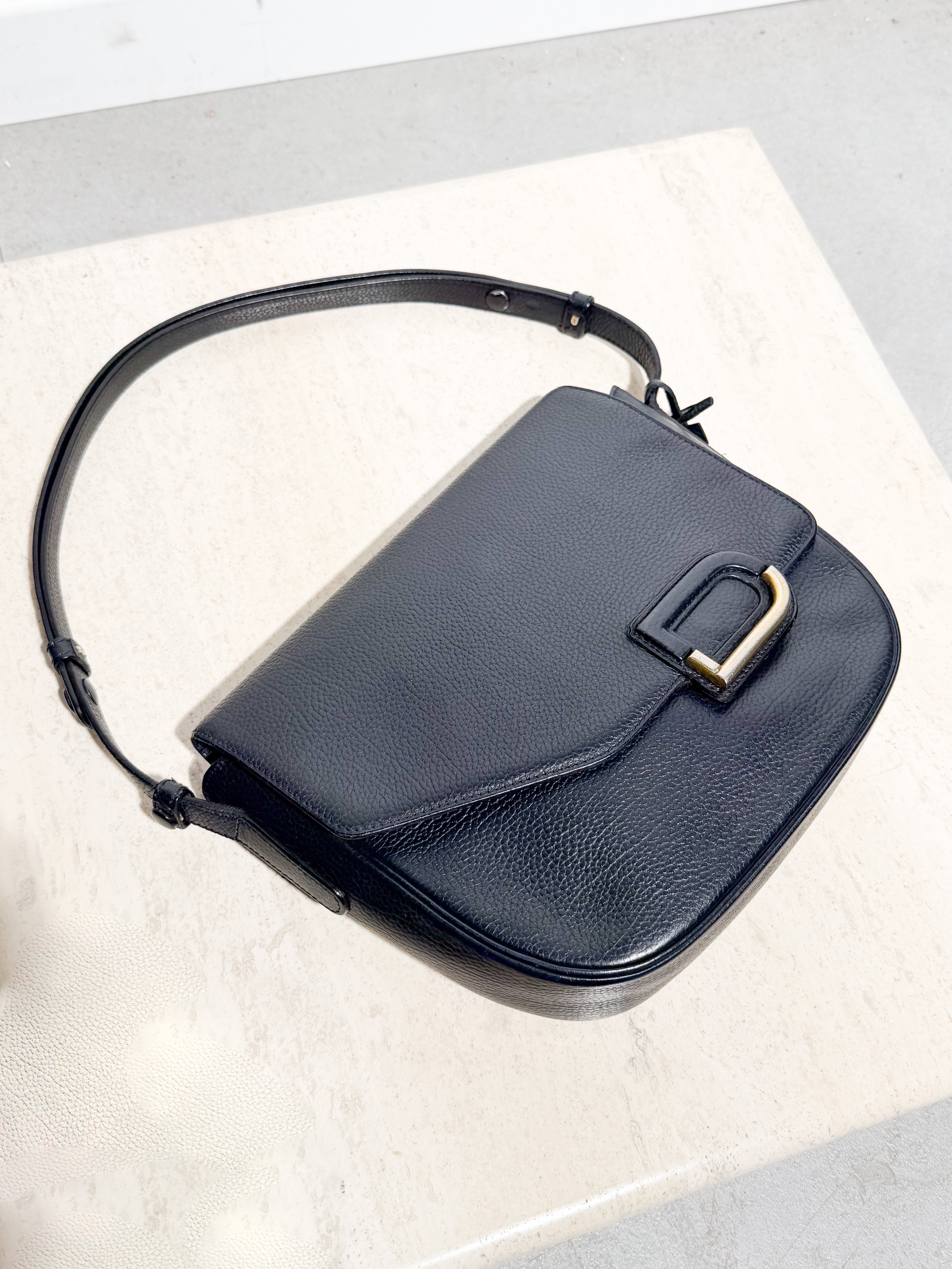 Delvaux “Diva” Navy Blue