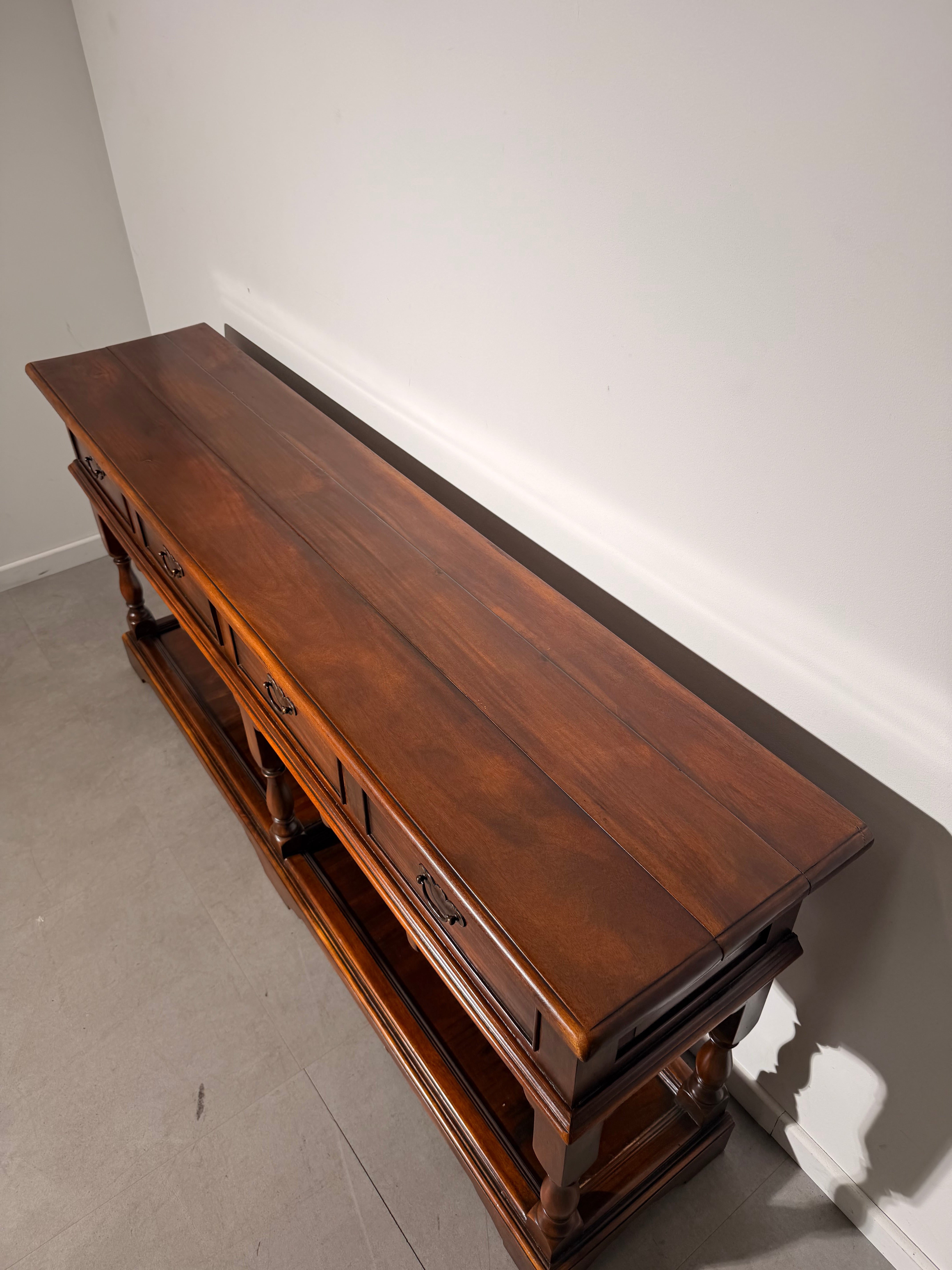 Antique Mahogany Console Table