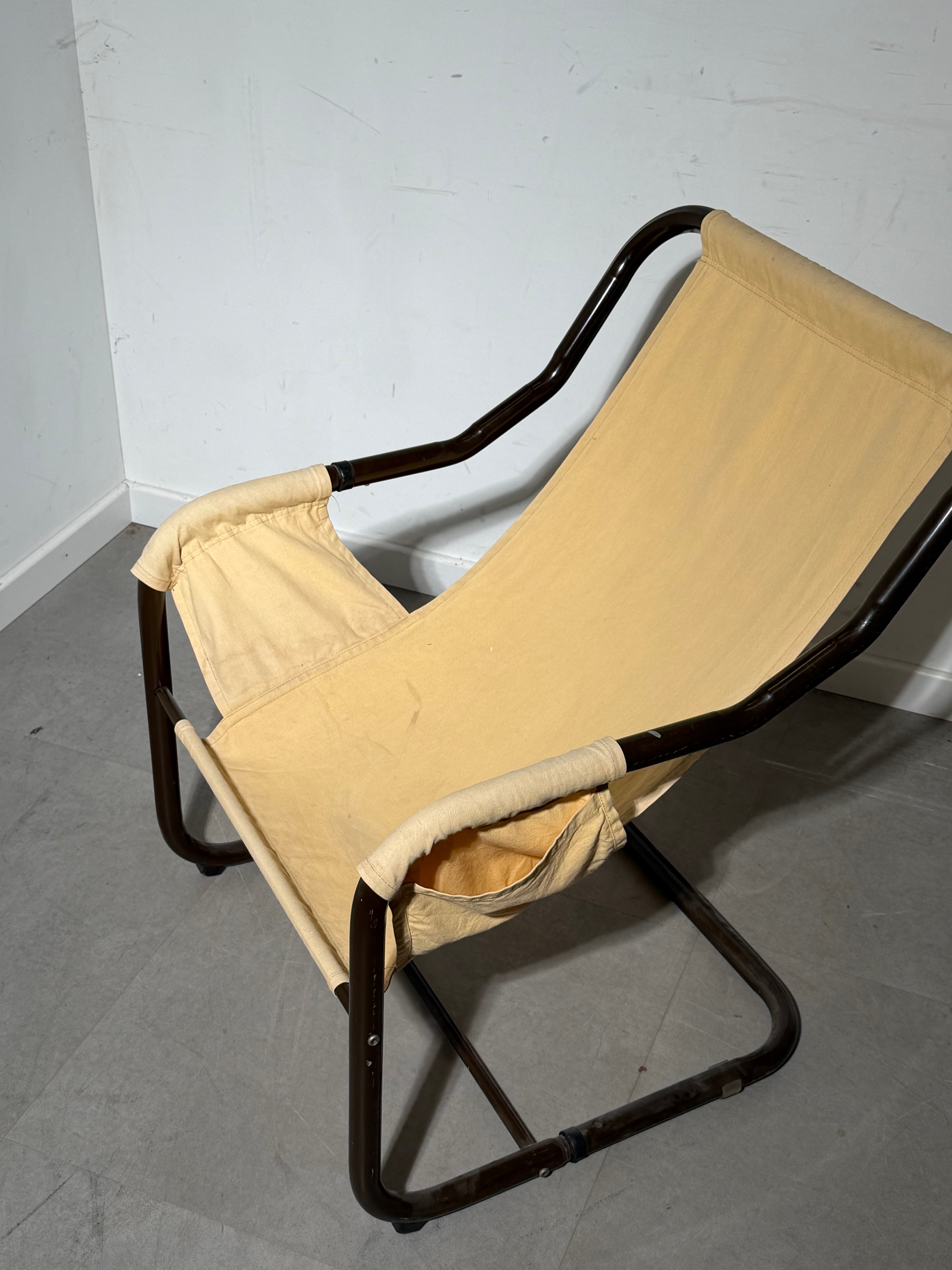 Tubular 60’s Fabric Loungechair