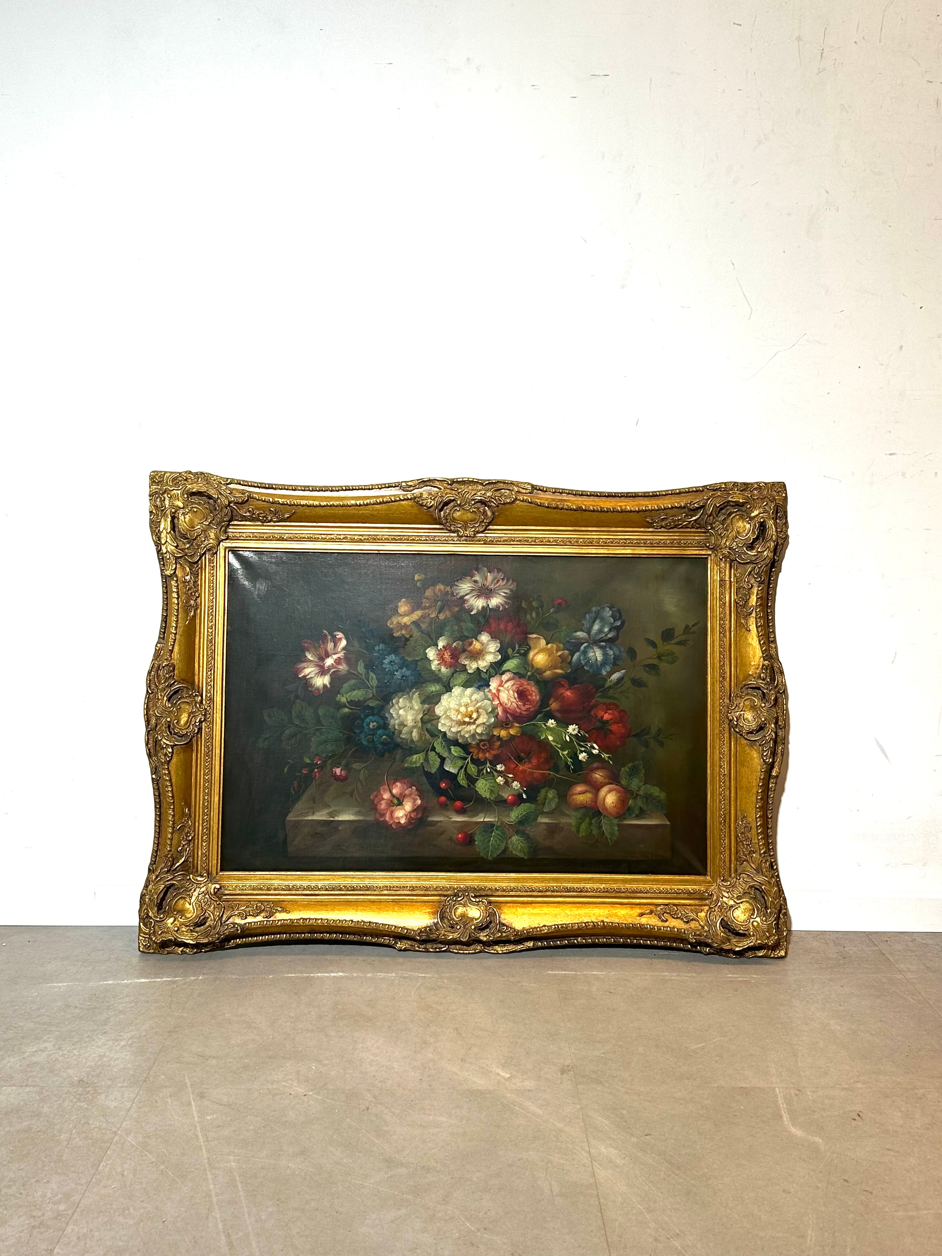 Oil On Canvas – L. Van Hoven