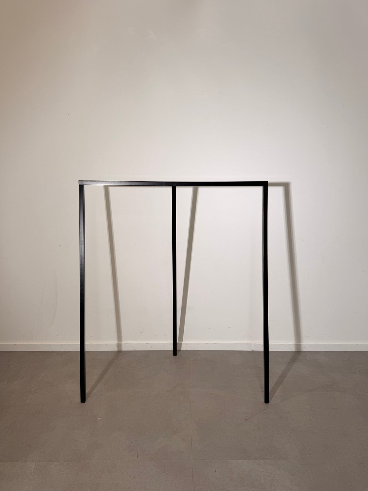 Minimalist Black Metal Clothes Rack