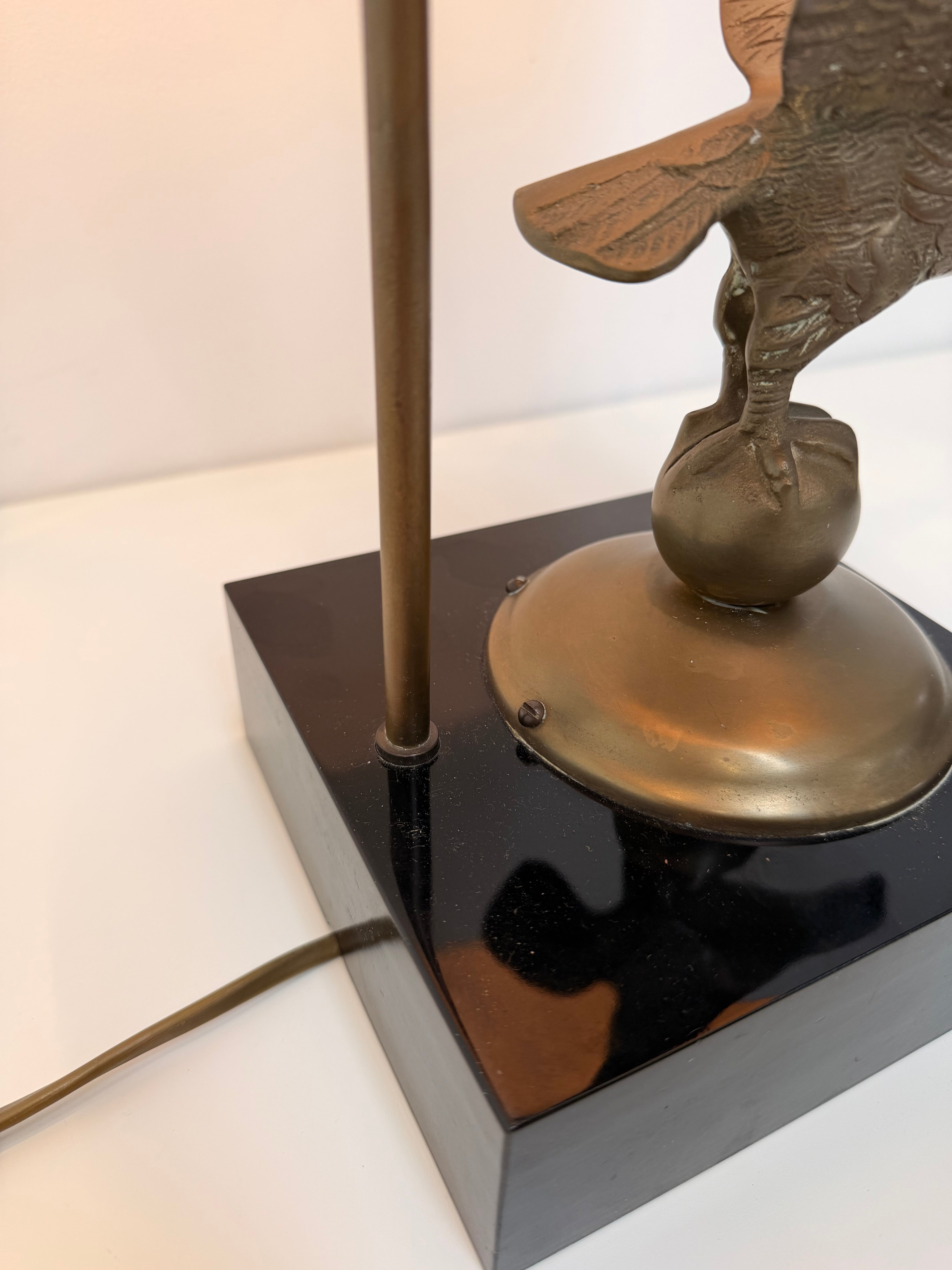 Vintage Eagle Table Lamp