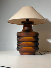 Vintage Ceramic Table Lamp by Cari Zalloni – Sculptural Design – 60 cm