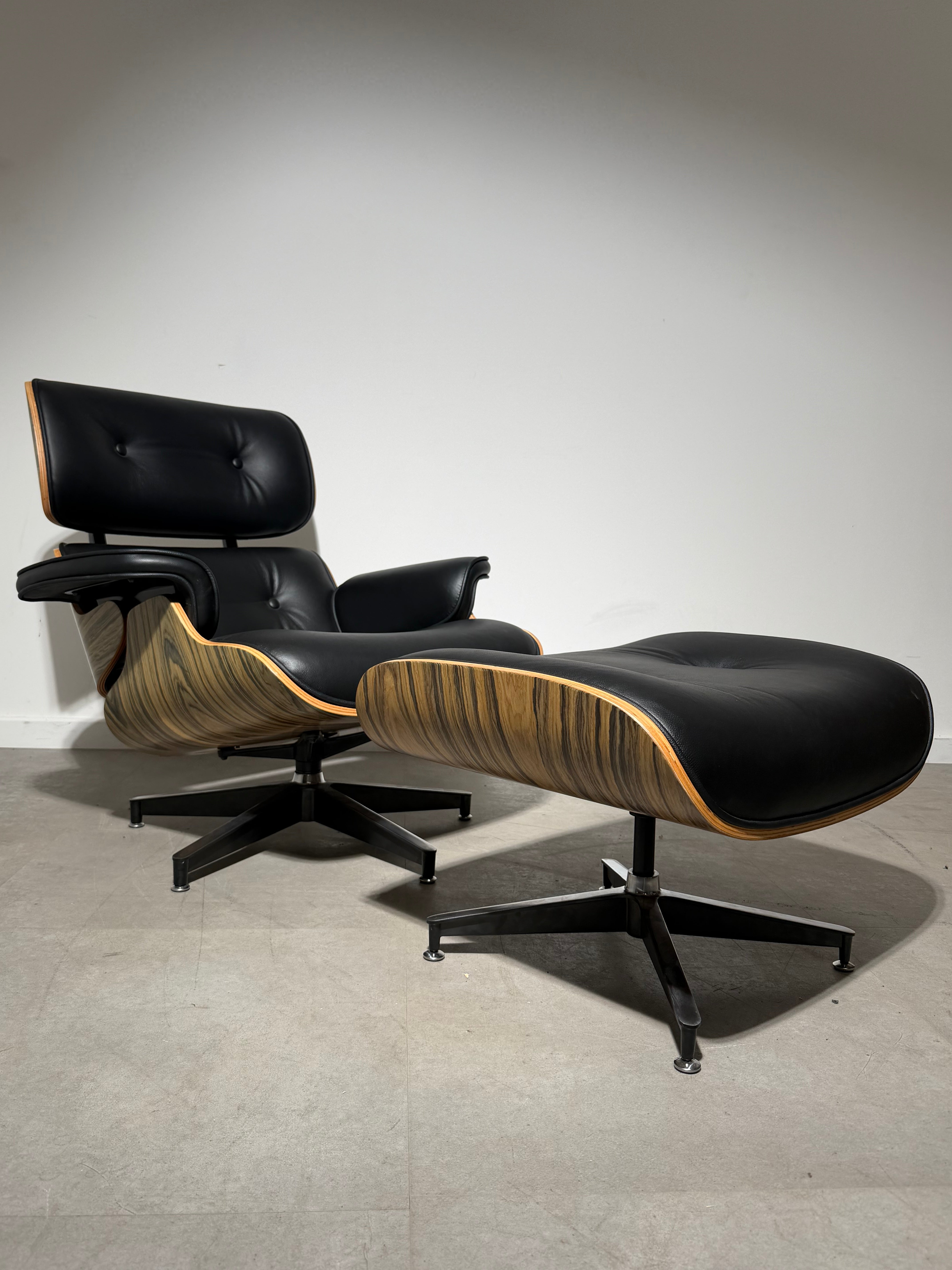 Eames Lounge Chair & Ottoman Replica – Rosewood Finish