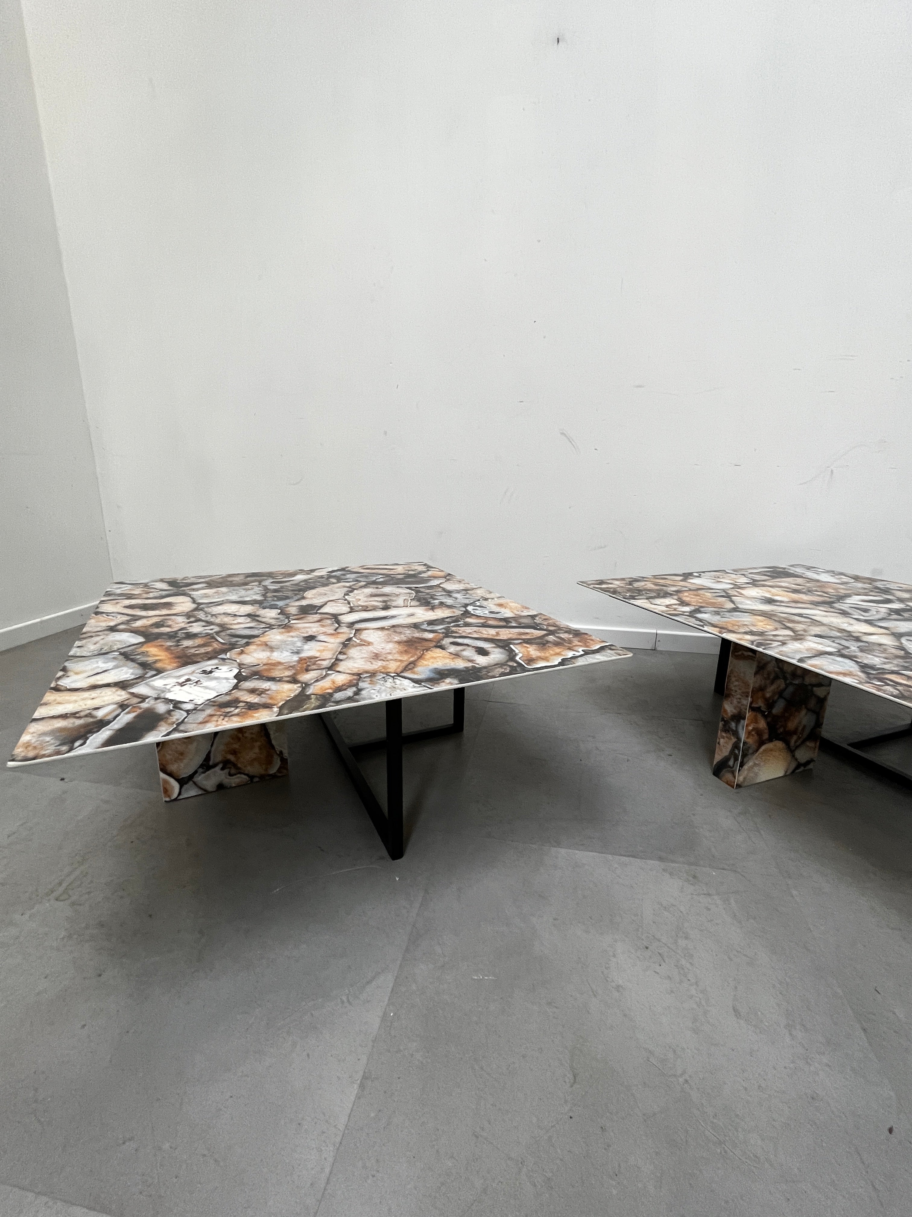 Bijzettafel / Salontafel (combinatie)