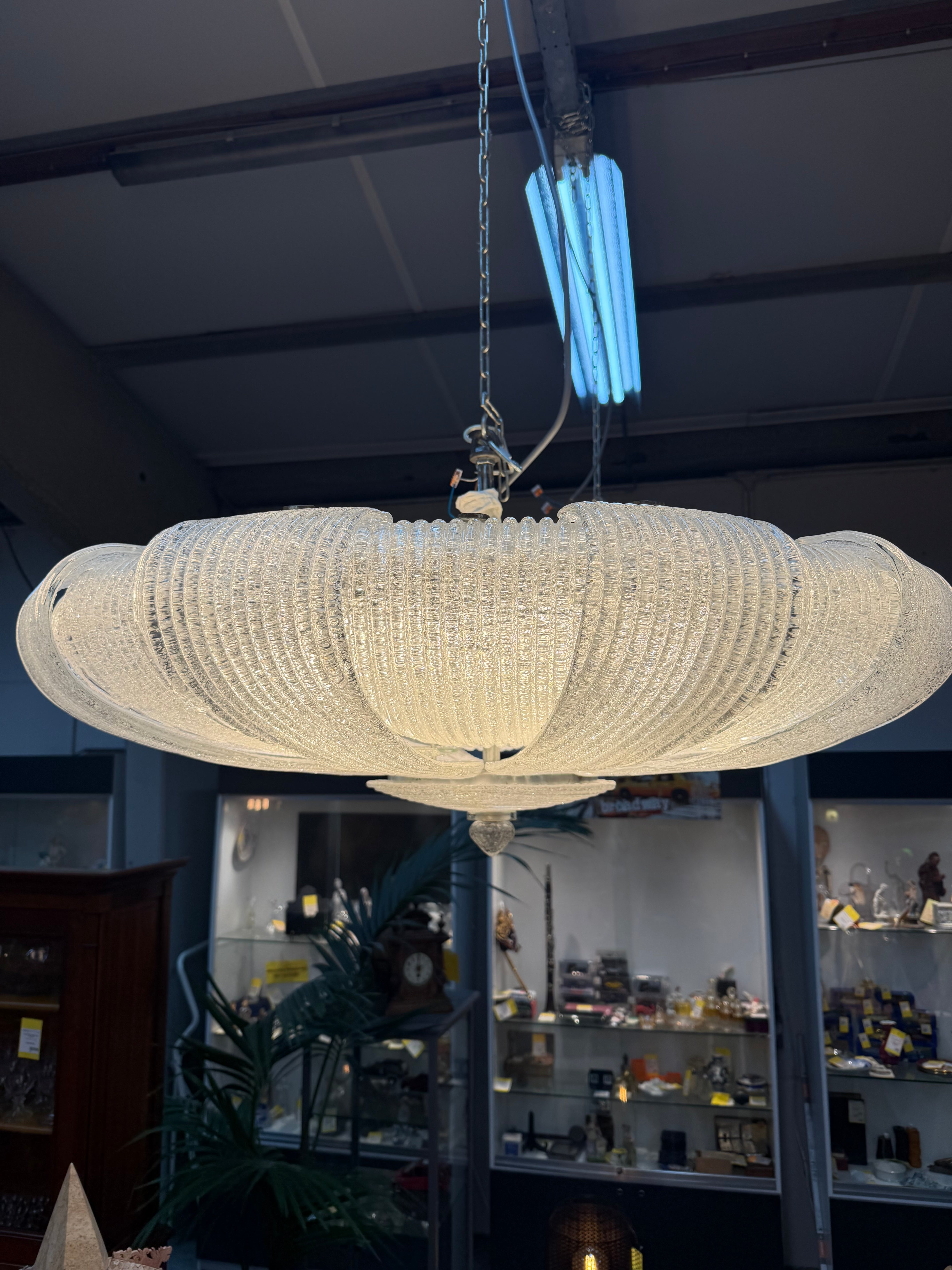 Murano Glass Chandelier — Italy, 1980s