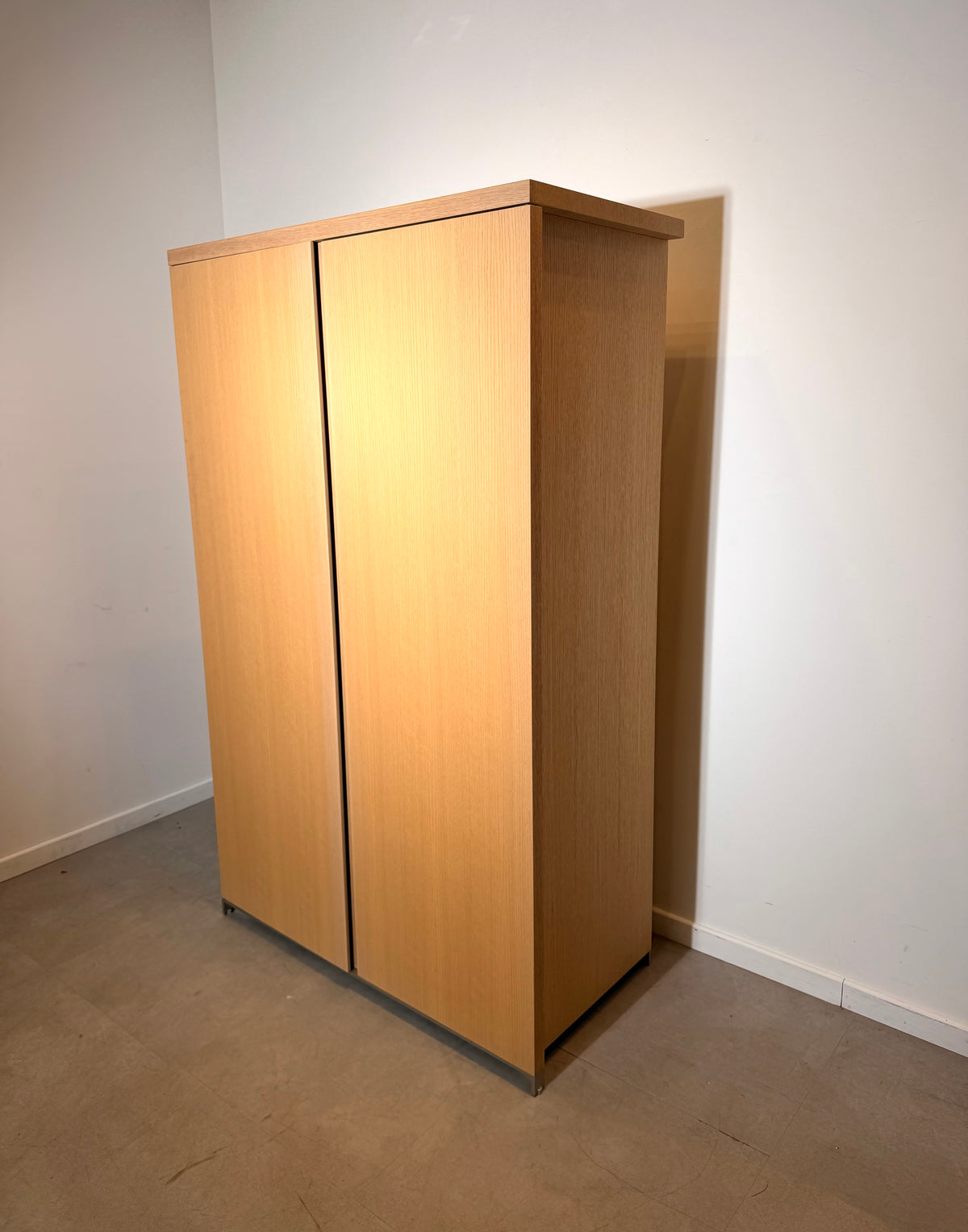 B&B Italia Maxalto Double-Door Wardrobe in Oak