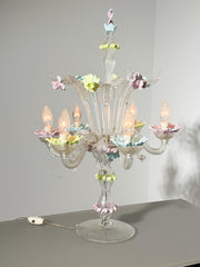 Murano Leaf Table Lamp