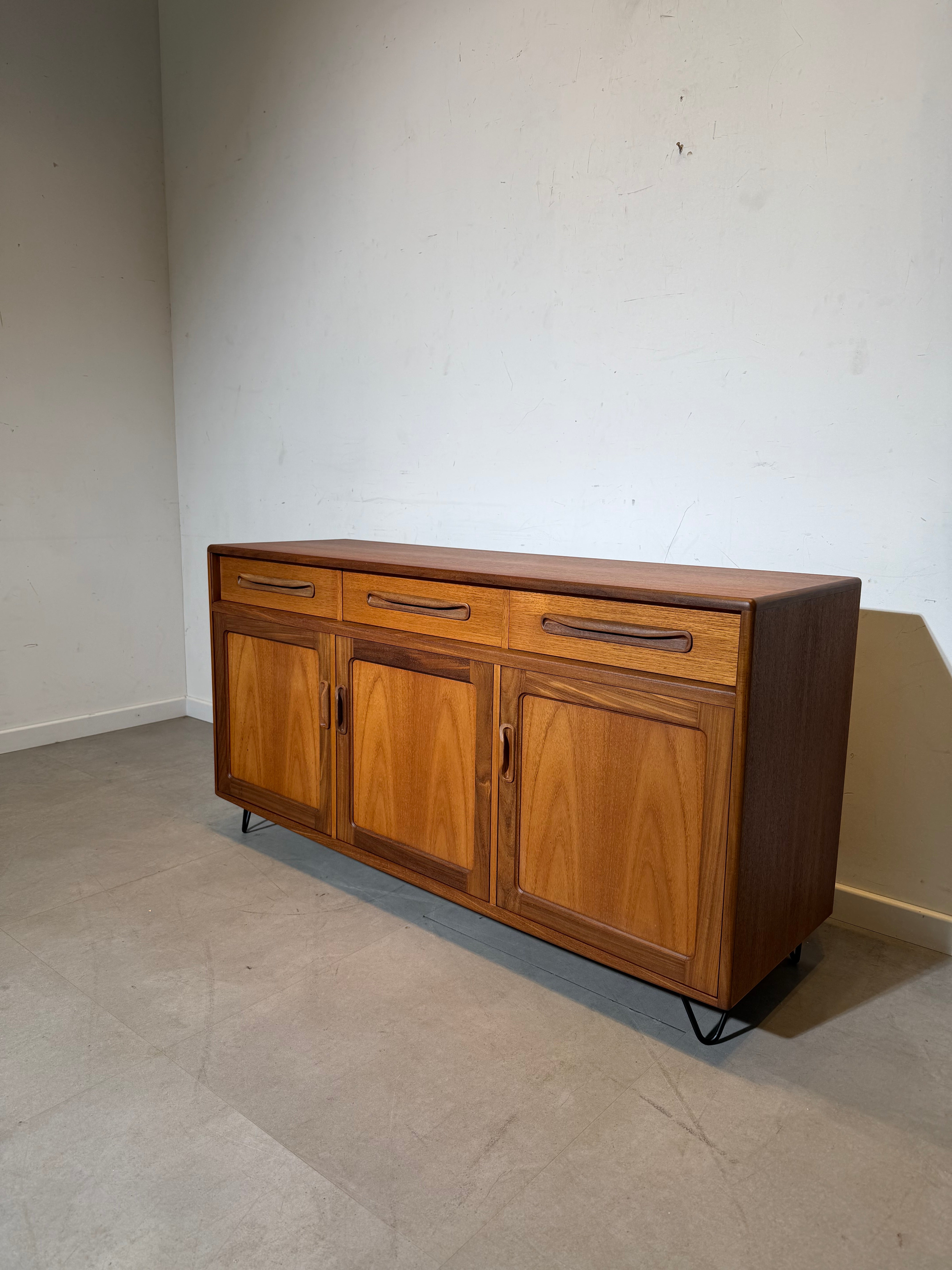 G-Plan Teak Sideboard on Hairpin Legs – Mid-Century Modern (1960s)