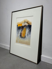 Gravure de Francis Méan « Babylonie »