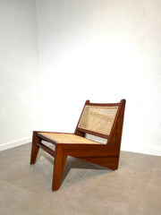 Kangaroo Lounge Chair In Teak & Rattan
