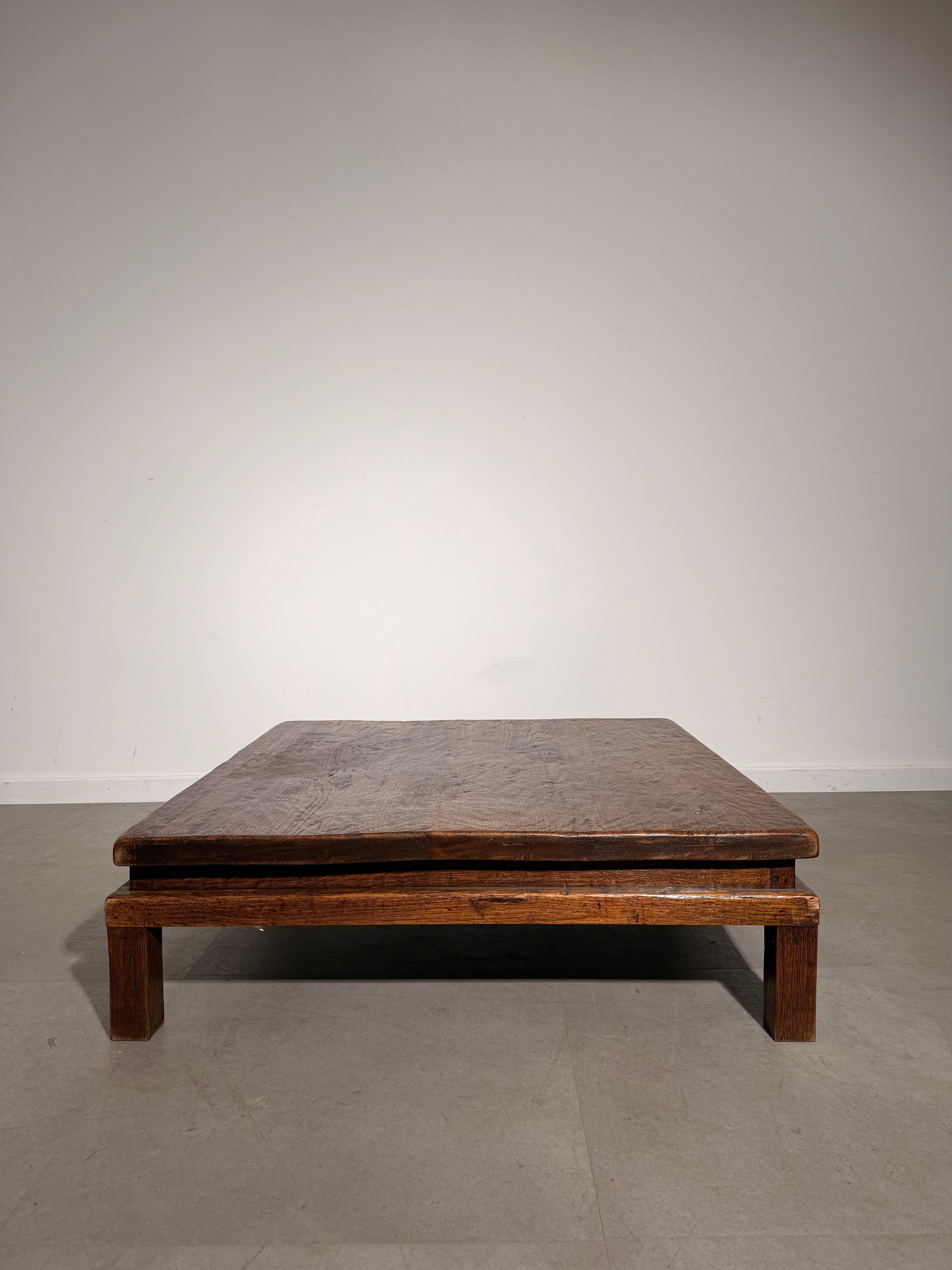 Vintage Minimalist Teak Coffee Table