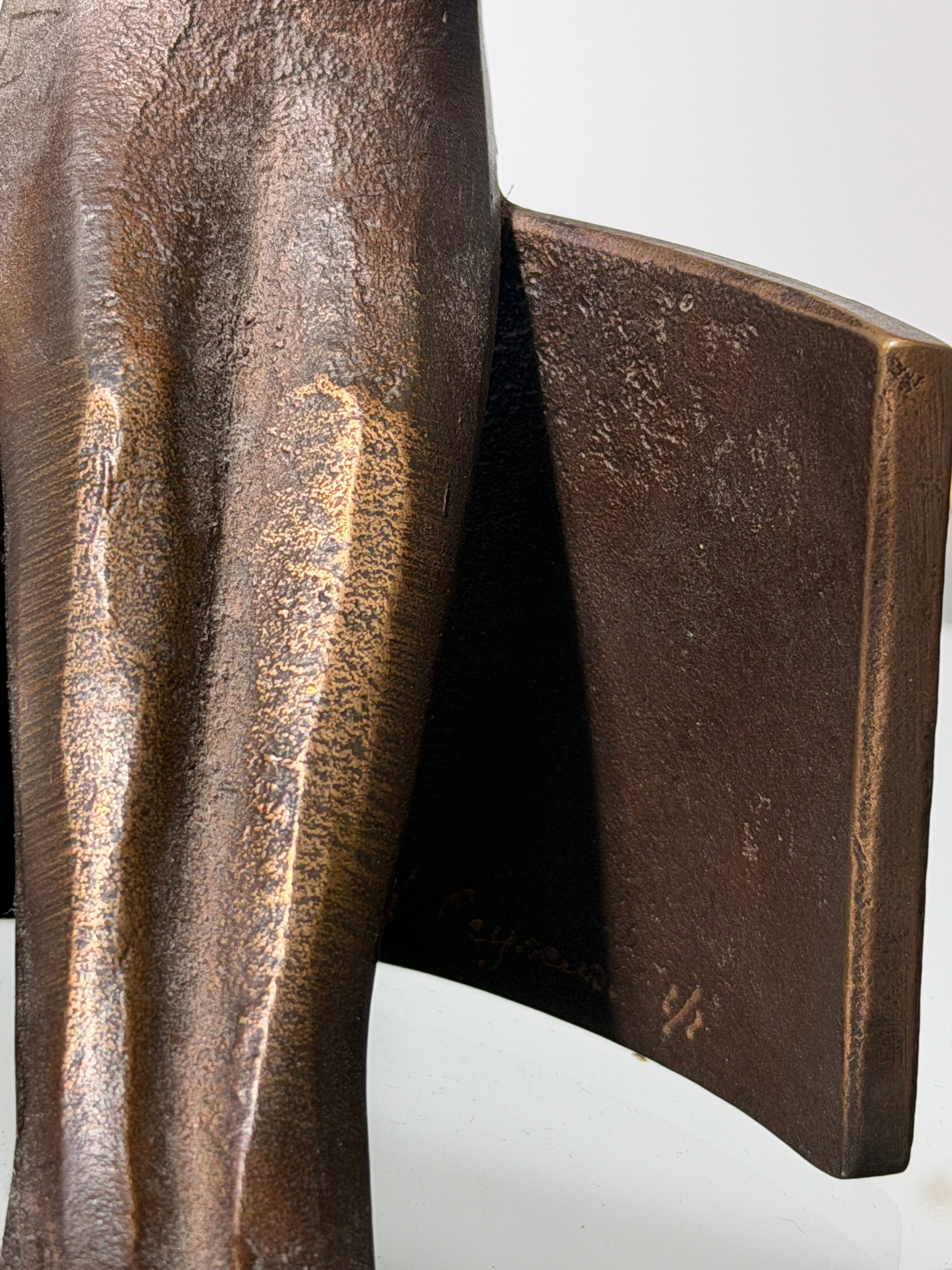 Boud Ceysens – Abstract Bronze Sculpture “Couple” (Edition 2/2)