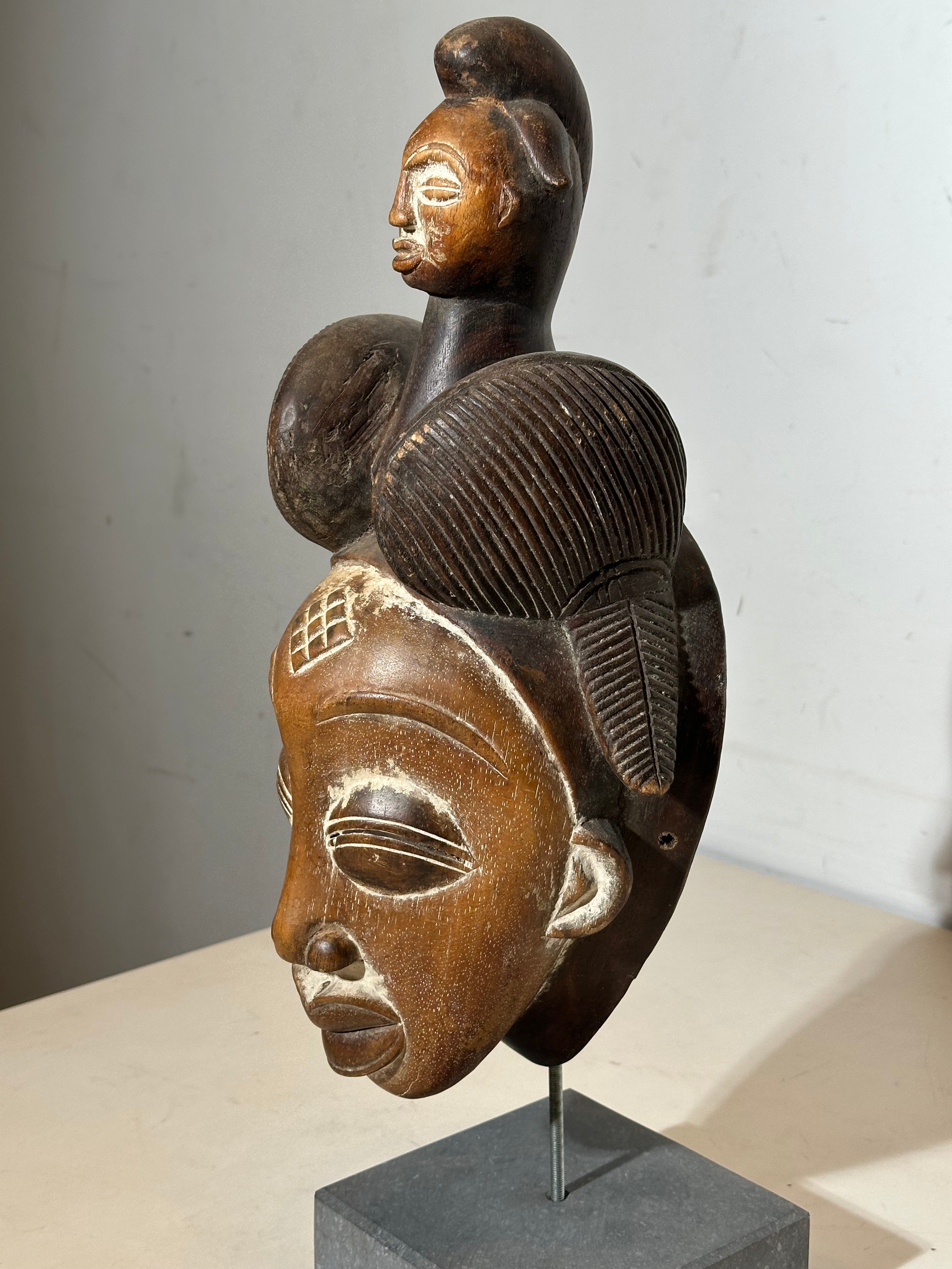 Punu Ceremonial Mask – Gabon