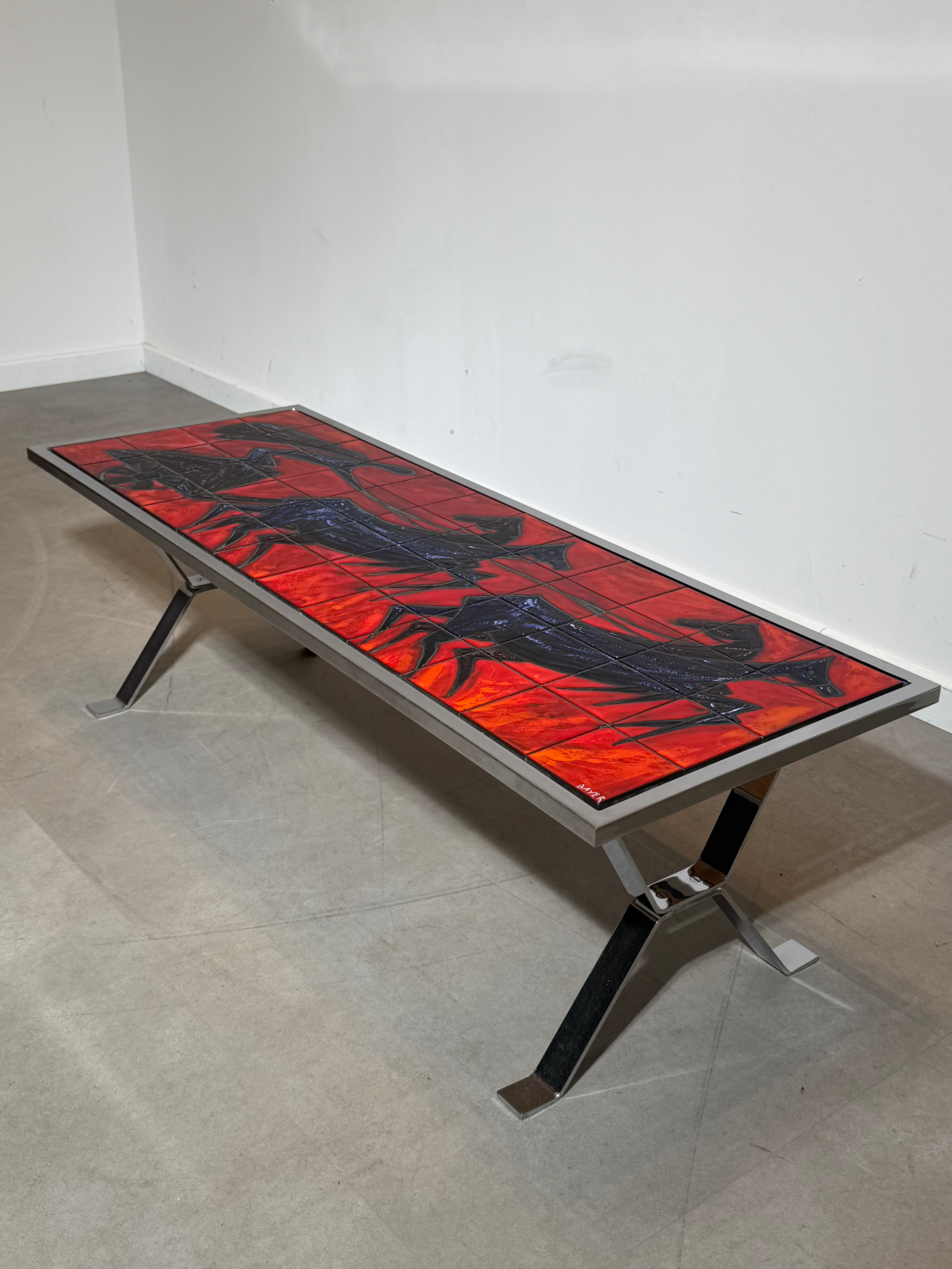 André Bayer Vintage Ceramic Coffee Table