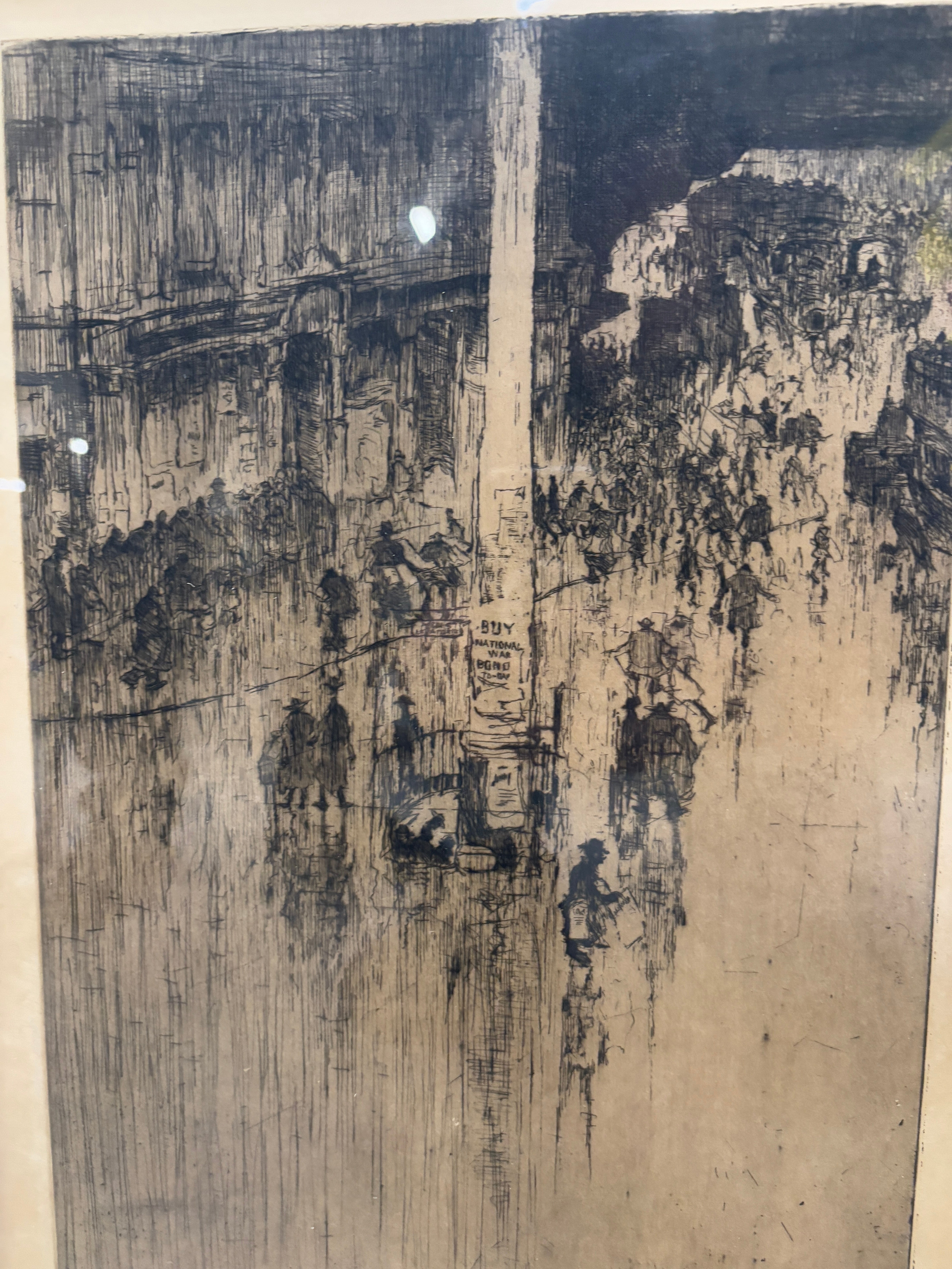 Etching Jules De Bruycker