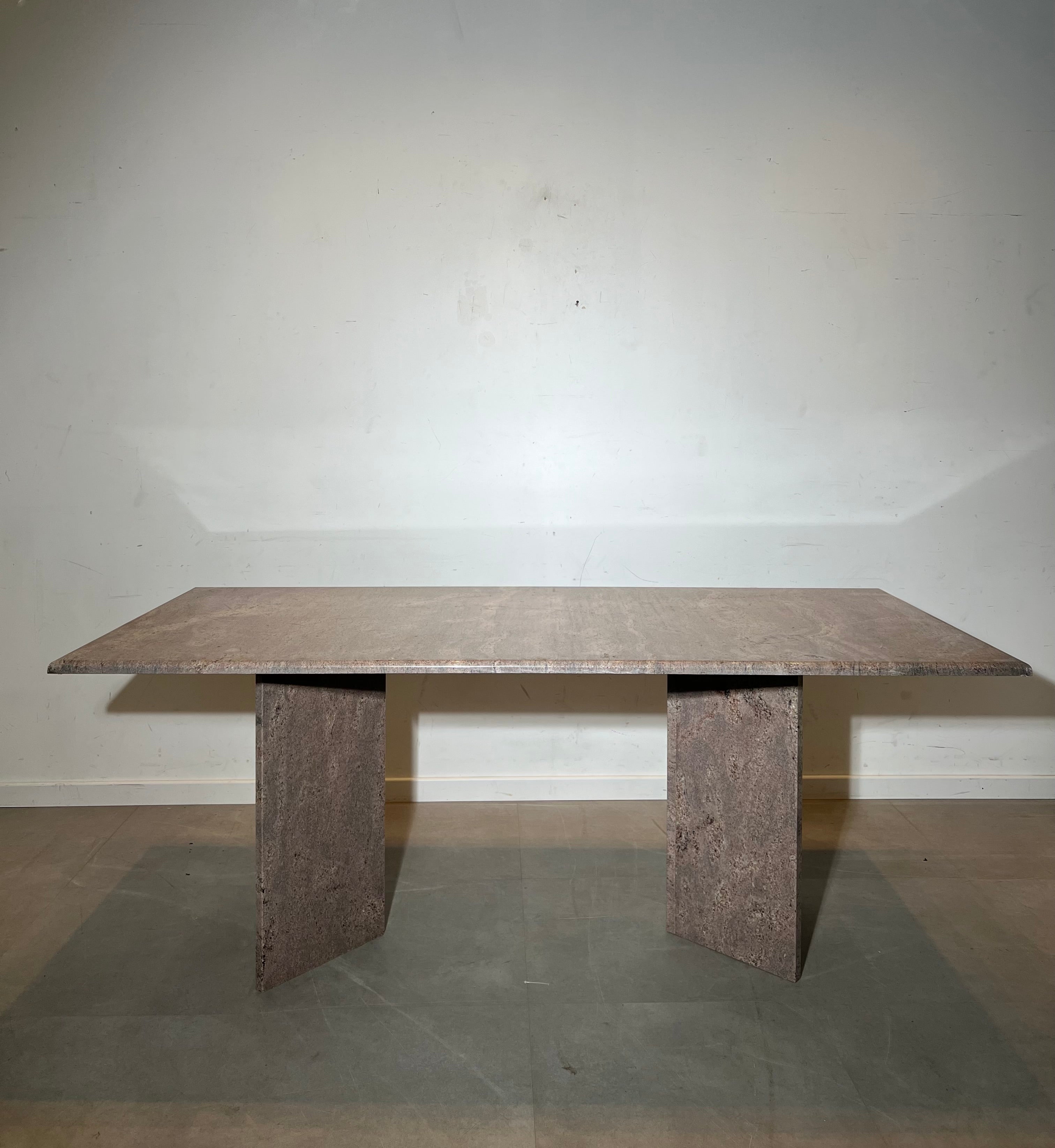 Vintage Granite Dining Table
