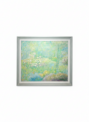 Theo Van Rintel – Large Impressionist Garden Landscape