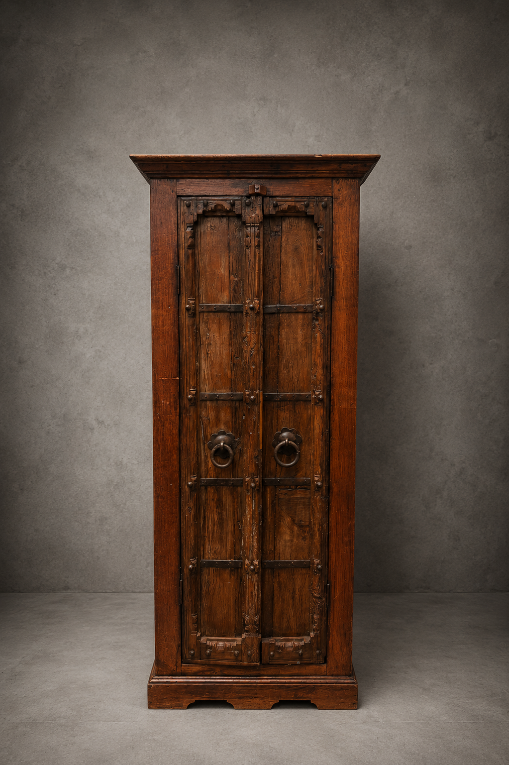 Antique Indian Solid Wood Cabinet