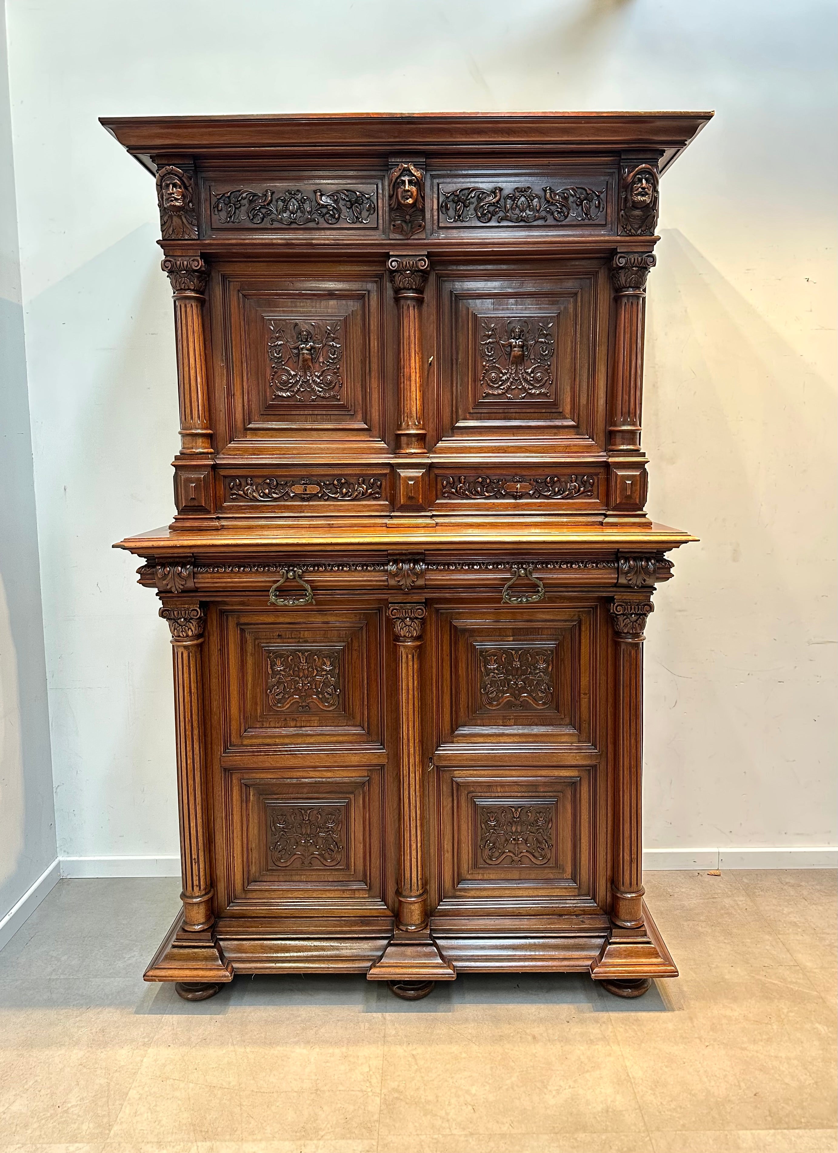 Antique Renaissance Revival Cabinet
