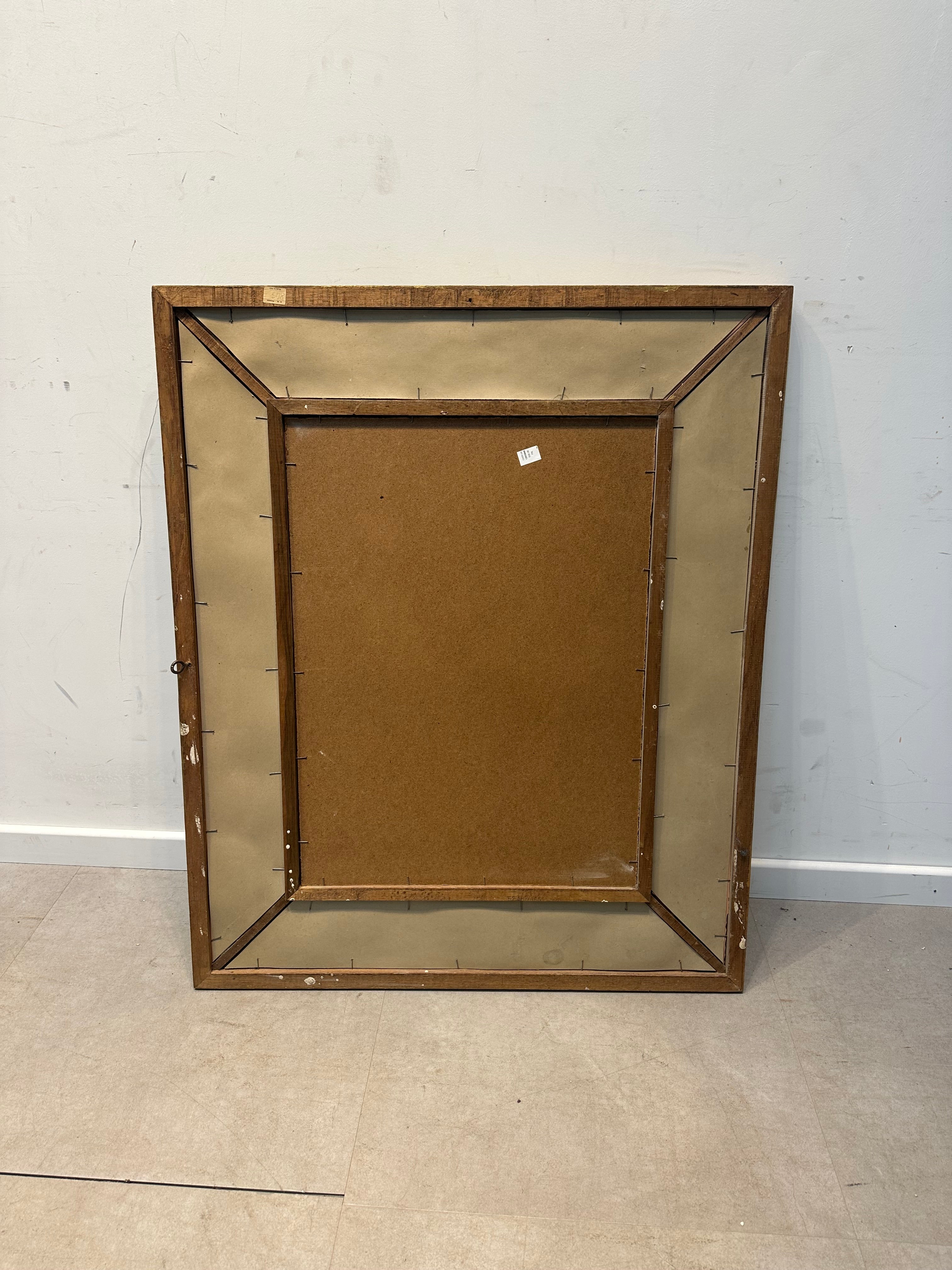 Miroir doré de style antique