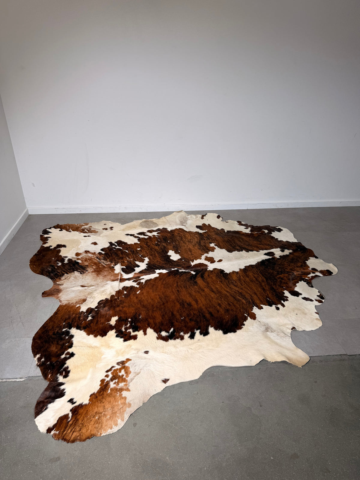 Vintage Natural Cowhide Rug