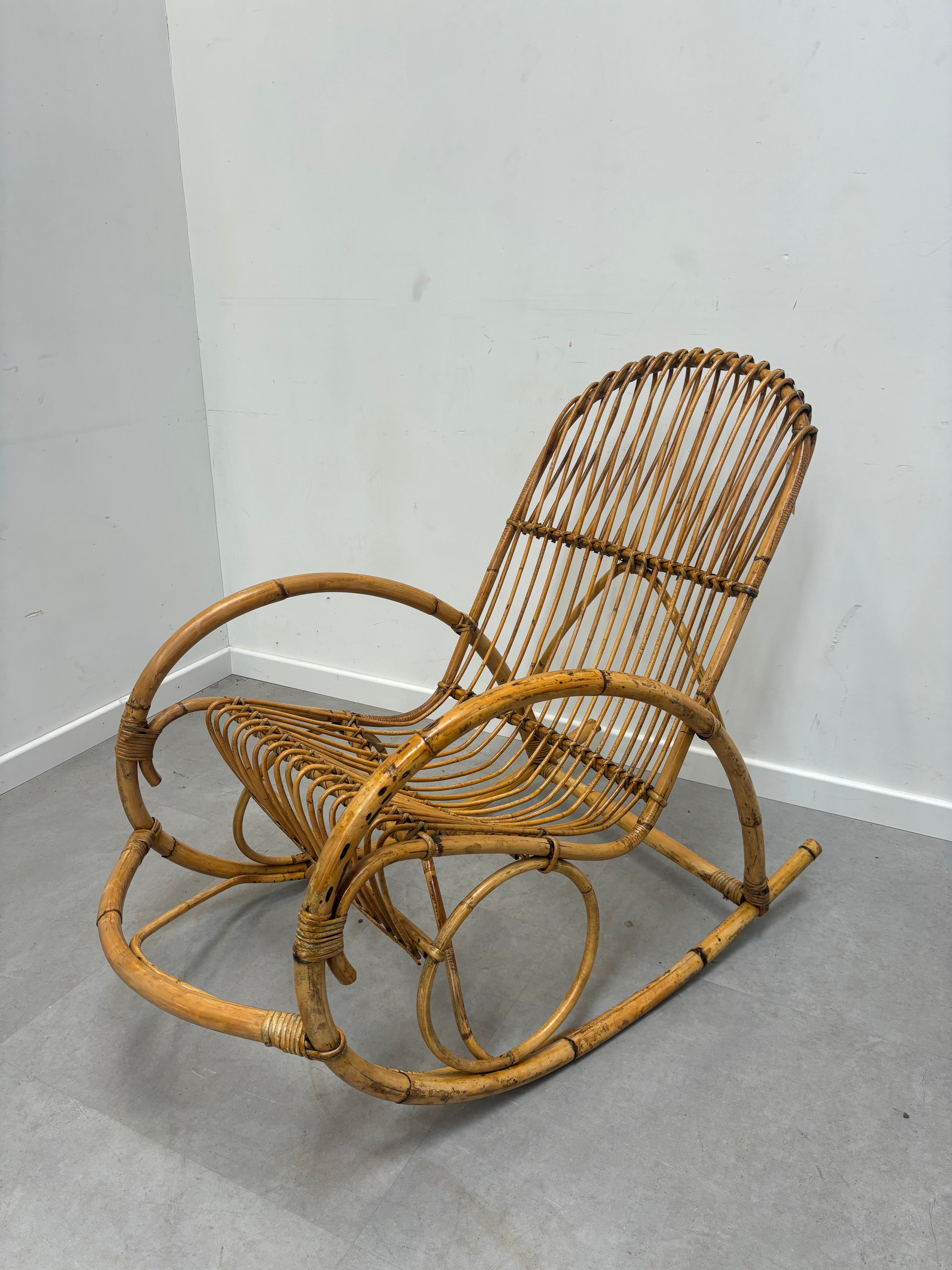 Rohé Noordwolde Ratan Rocking Chair