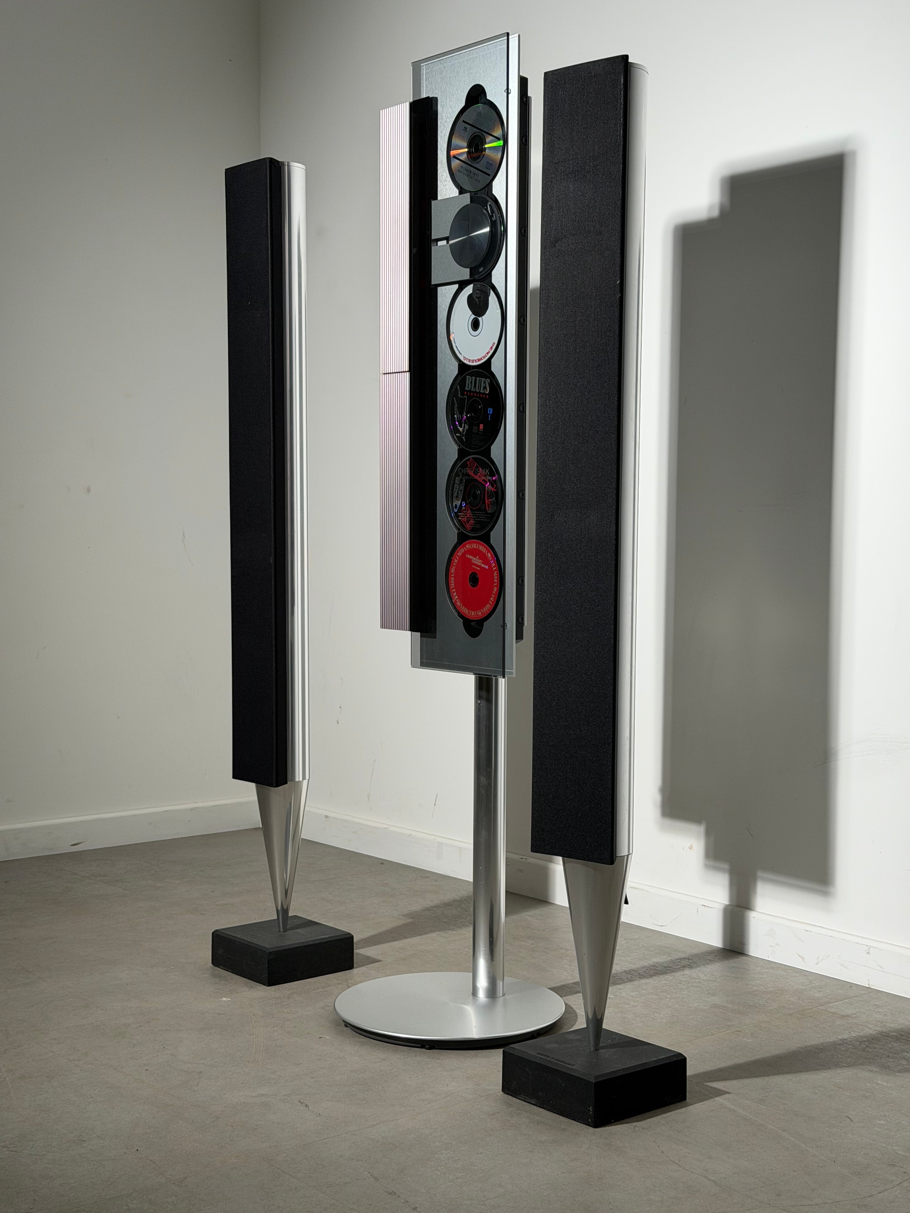 Bang & Olufsen BeoSound 9000 + Floor Stand + Pair of BeoLab 8000 Speakers