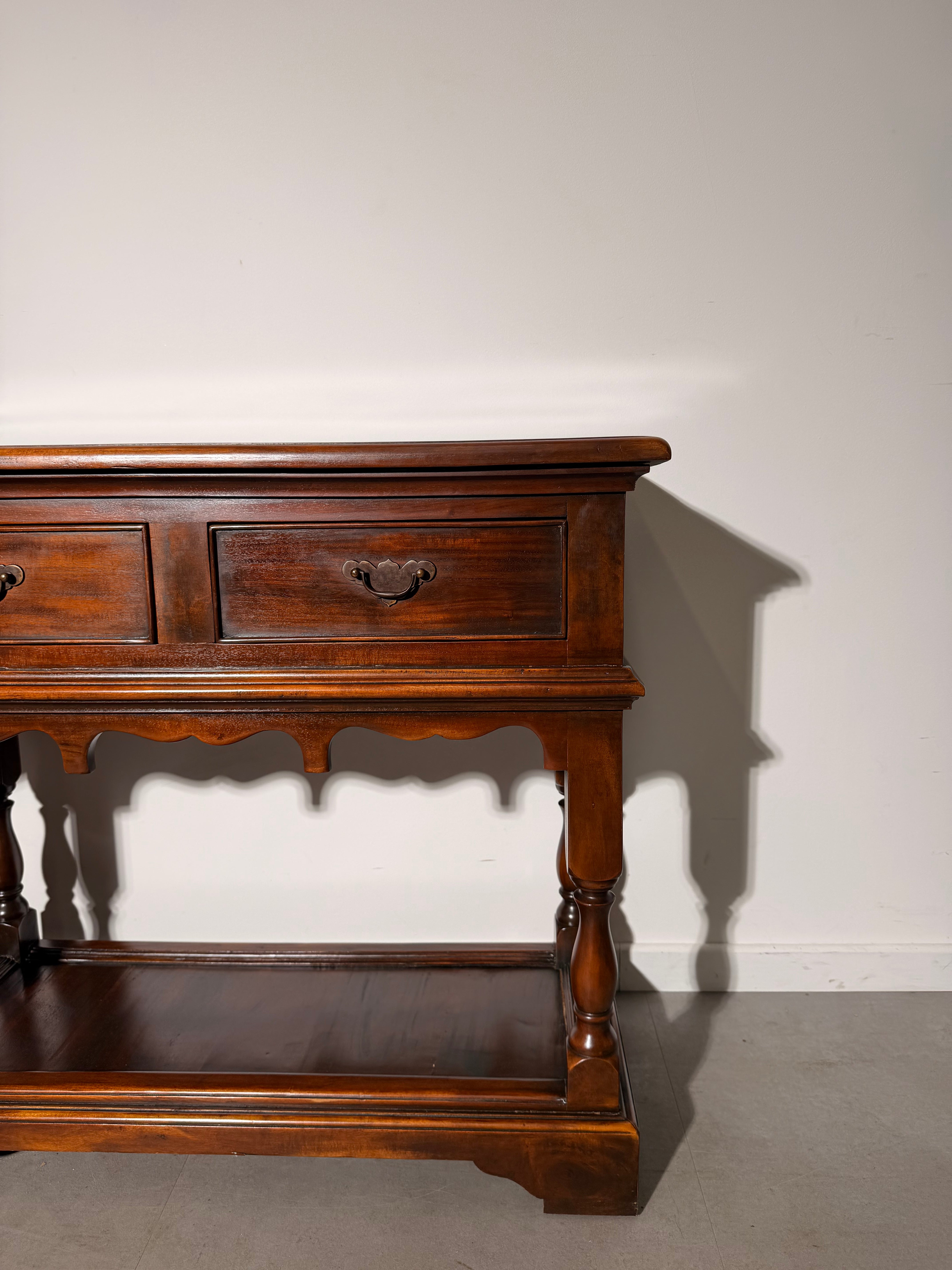 Antique Mahogany Console Table