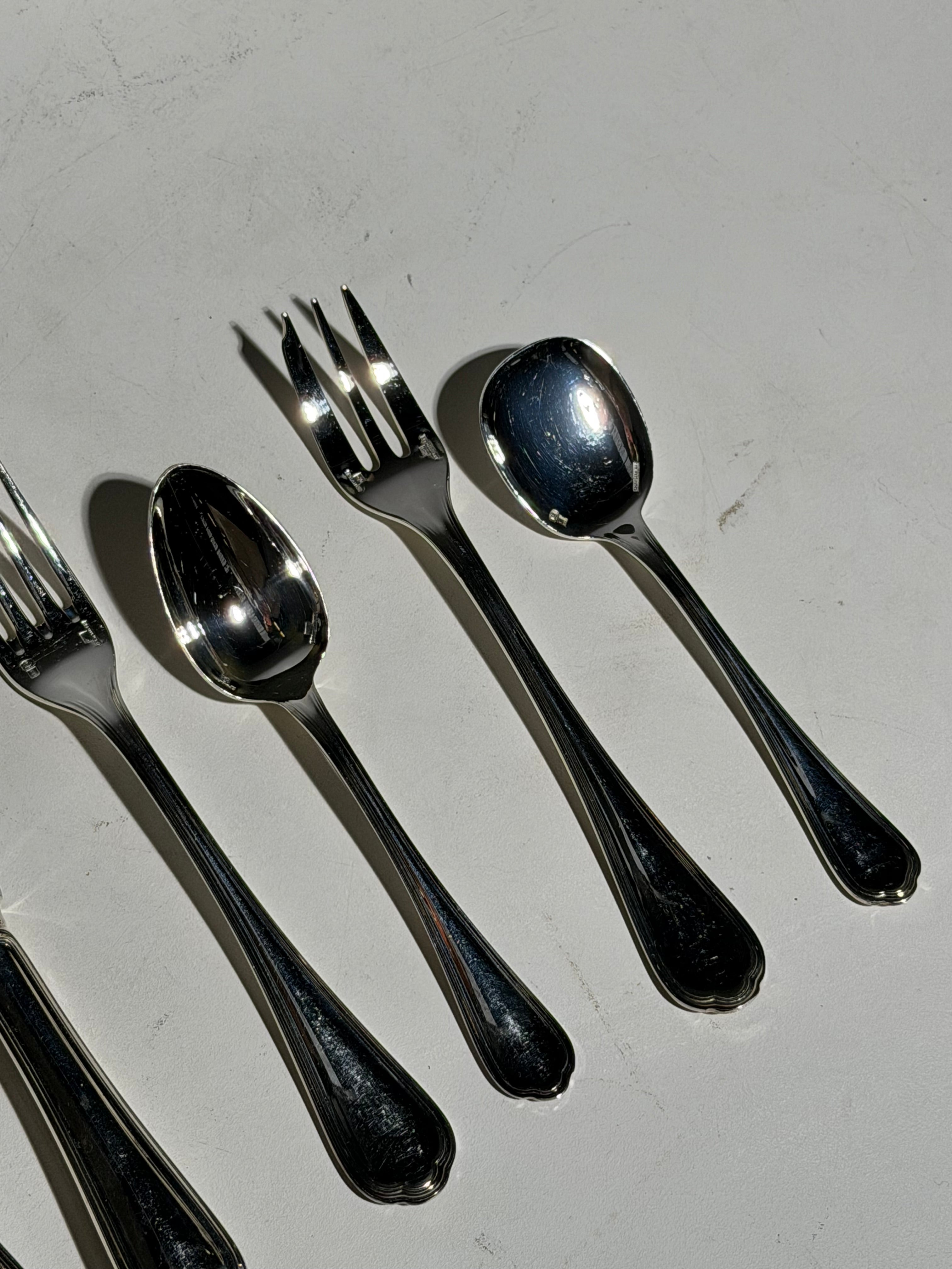 Christofle “Spatours” 144-Piece Flatware Set — New in Original Boxes