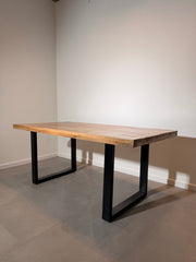 Industrial Mango Wood Dining Table