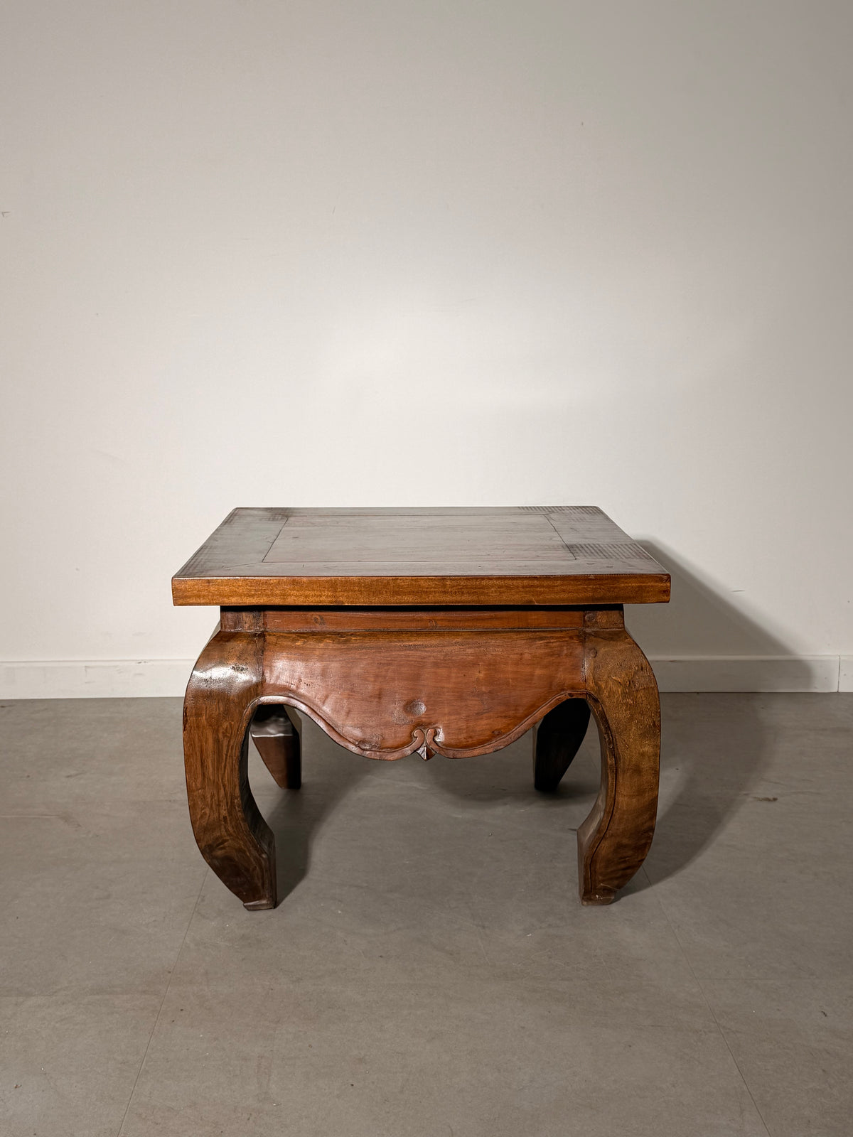 Antique Asian Hardwood Side Table
