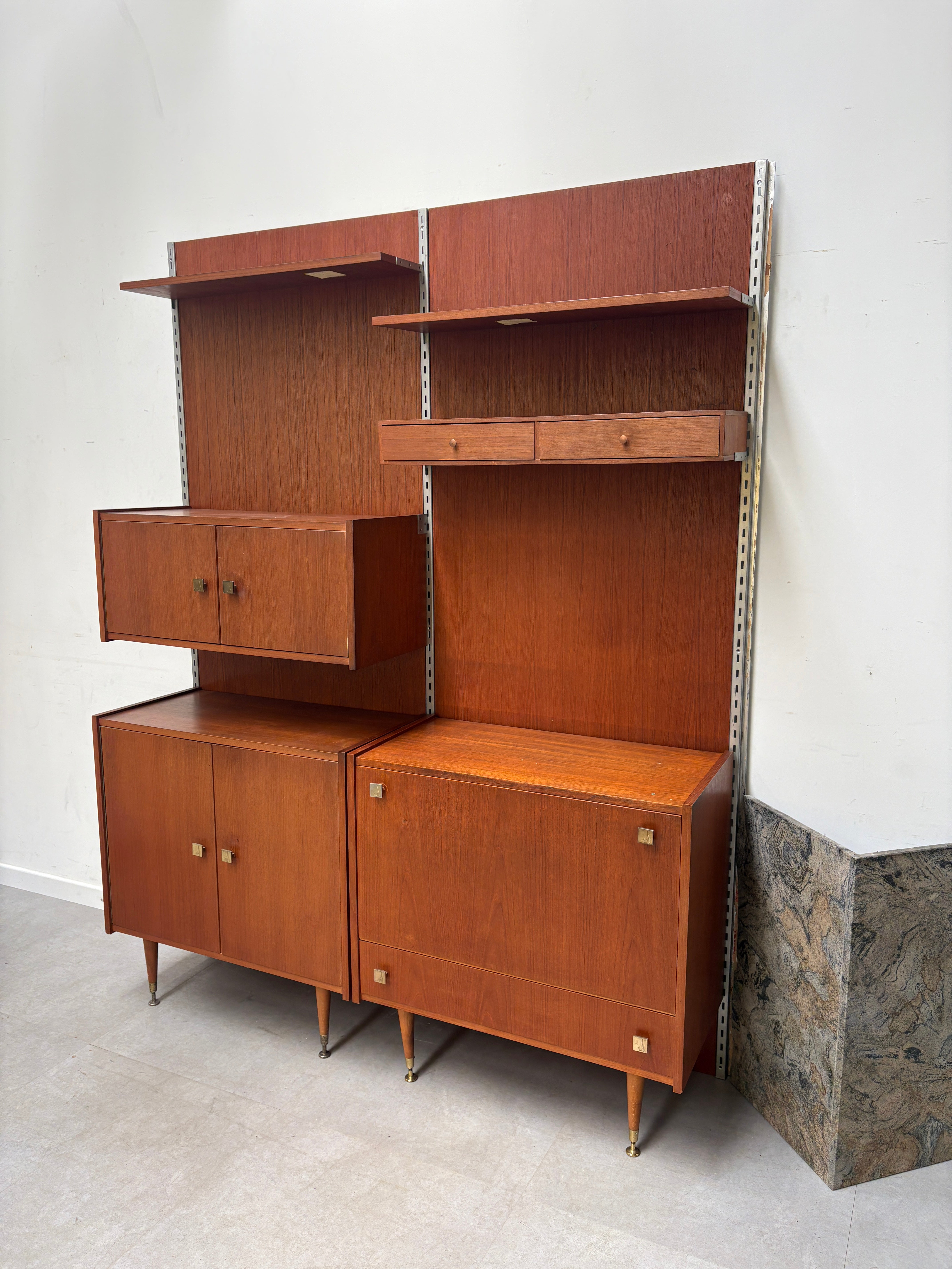 Meuble mural modulaire vintage