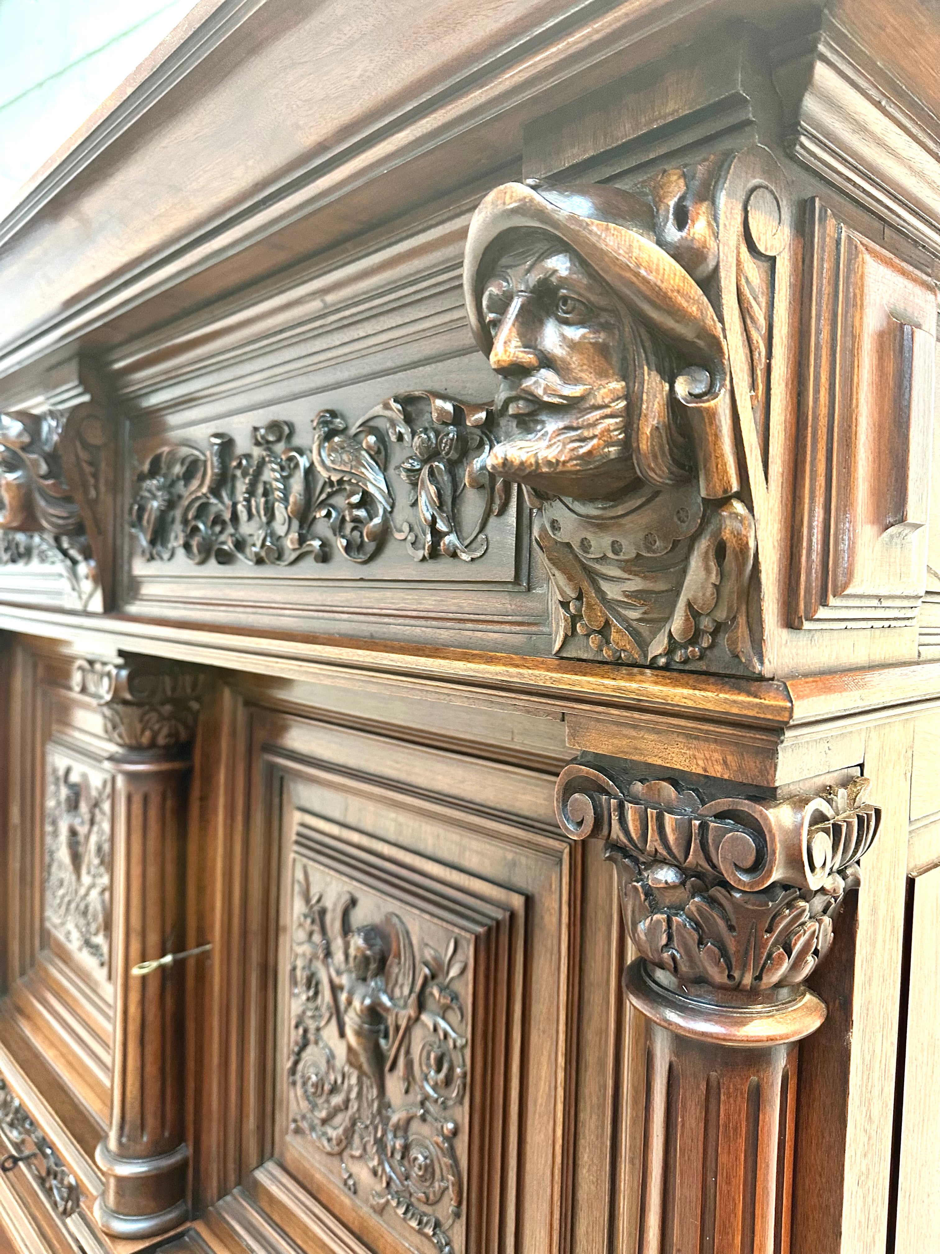 Antique Renaissance Revival Cabinet