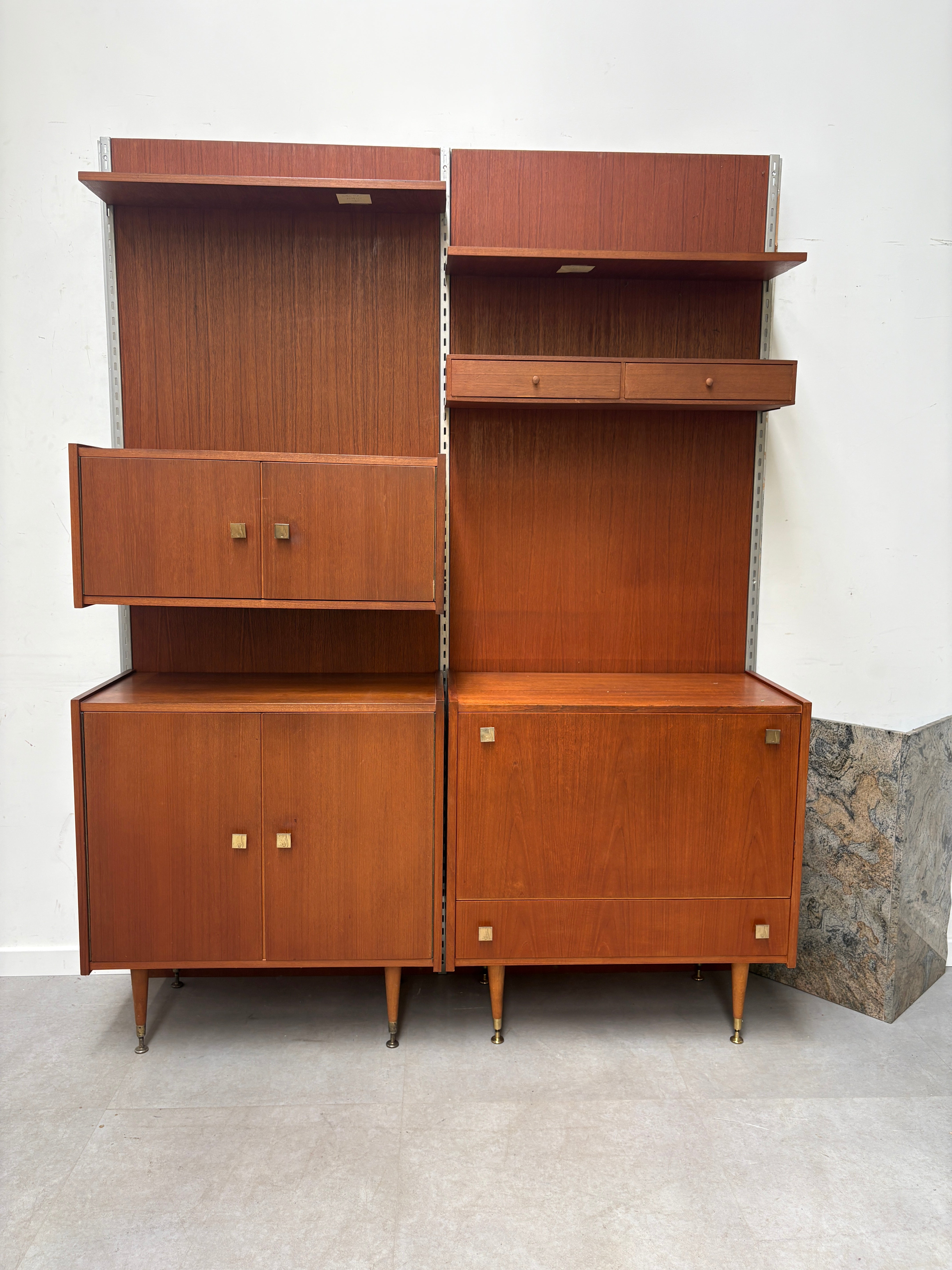 Meuble mural modulaire vintage