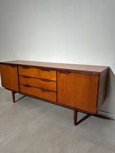 Vintage teak sideboard with rosewood handles