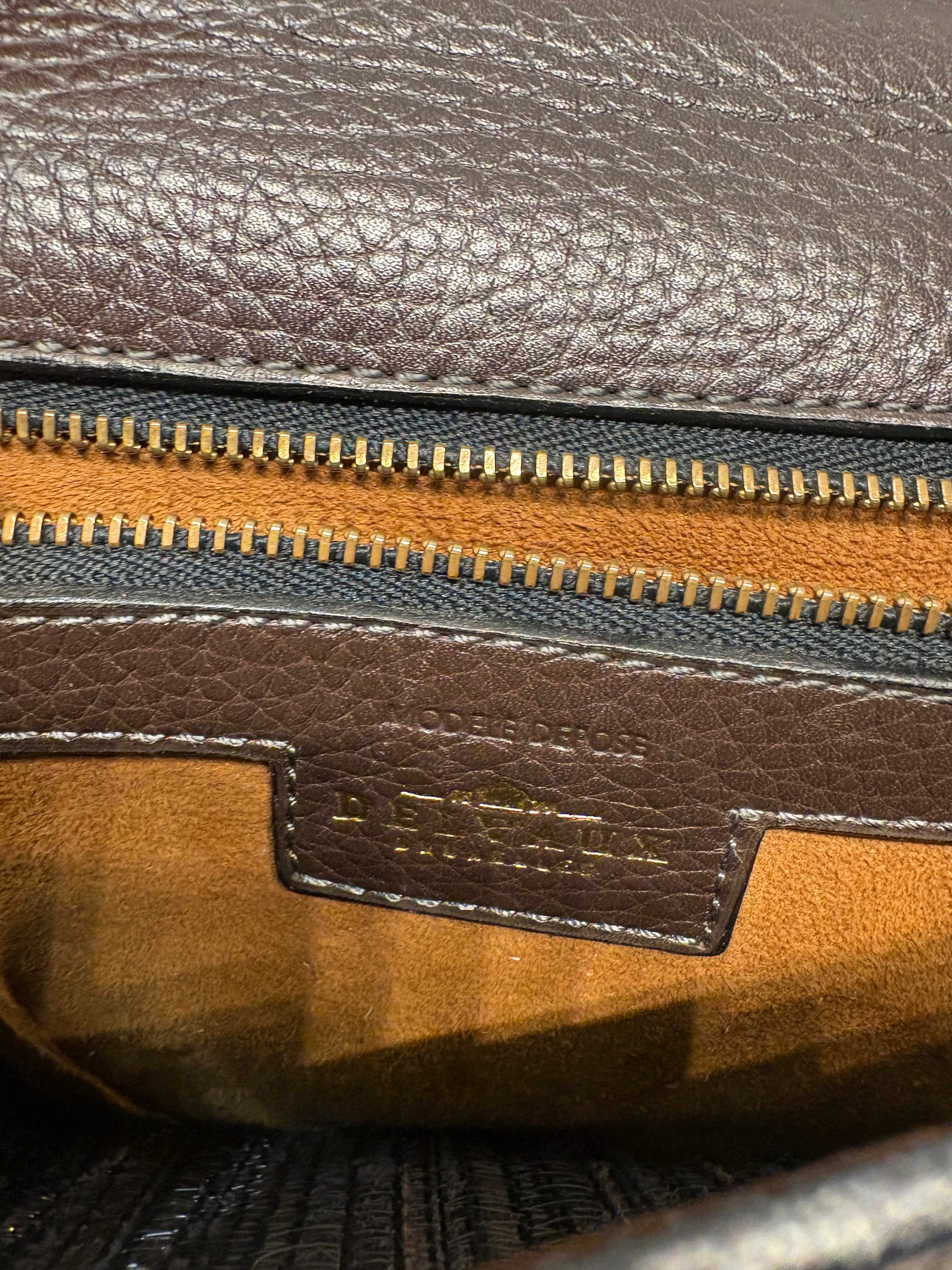 Delvaux Primeur Toile de Cuire