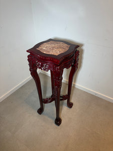 Oriental Pedestal Rosewood