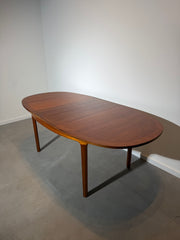 Nathan Extendable Oval Dining Table in Teak