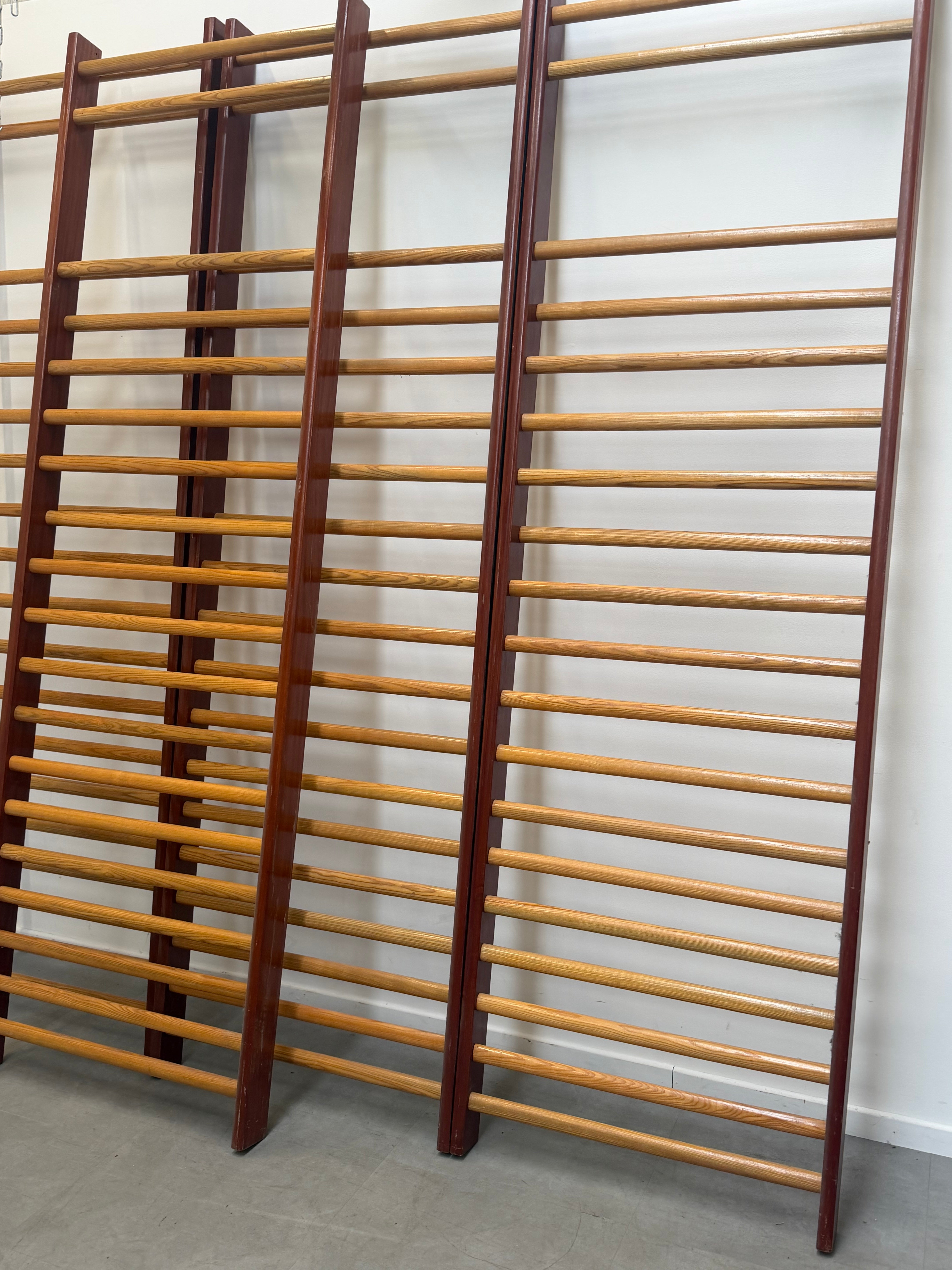 Swedish Wall Bars / Gym Wall Ladder – Solid Wood – 285 x 90 cm (Price Per Piece)