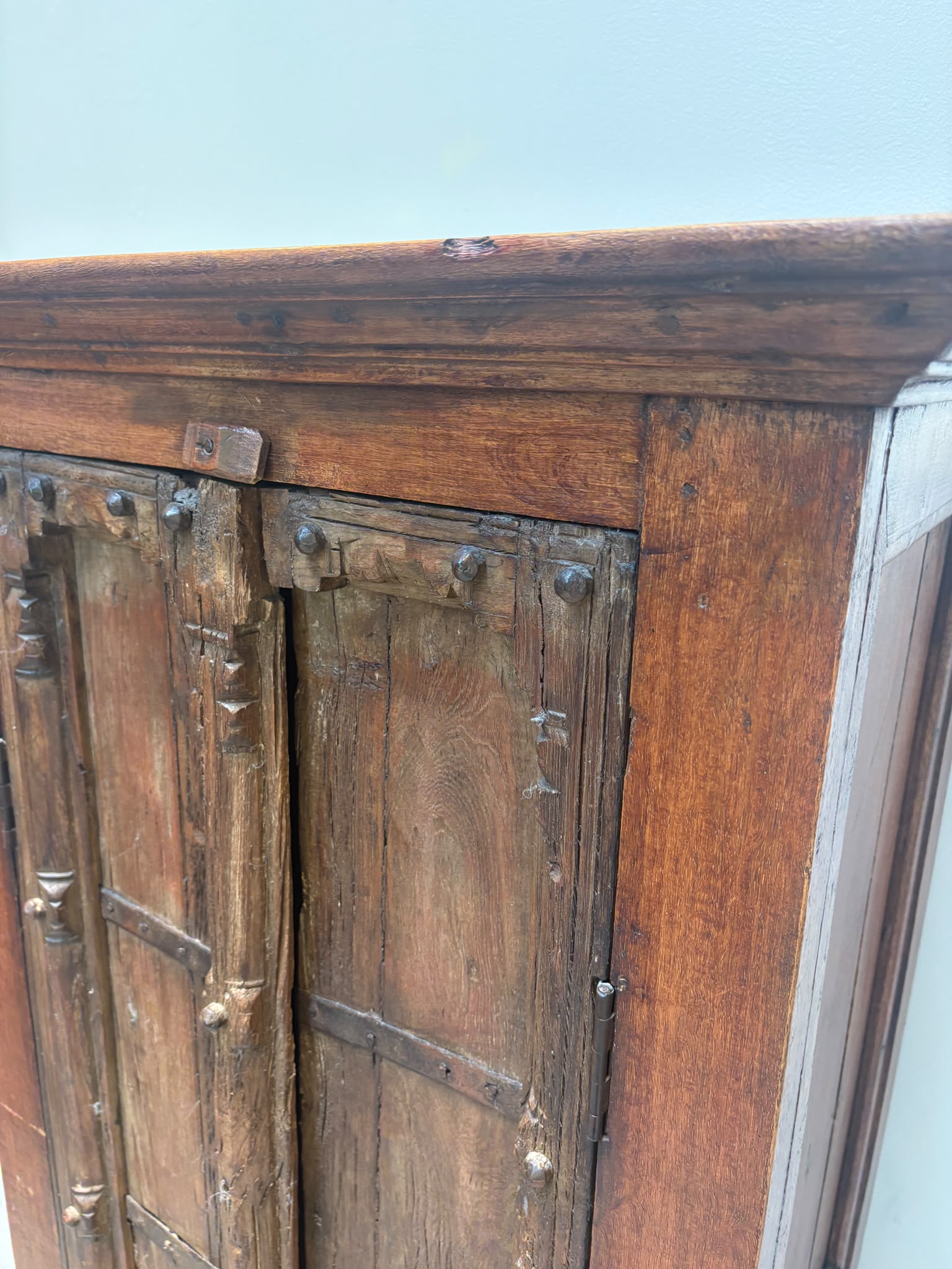 Antique Indian Solid Wood Cabinet