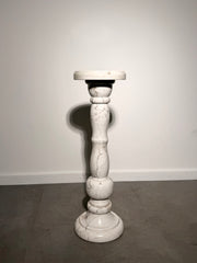 Antique Marble Pedestal Column Stand