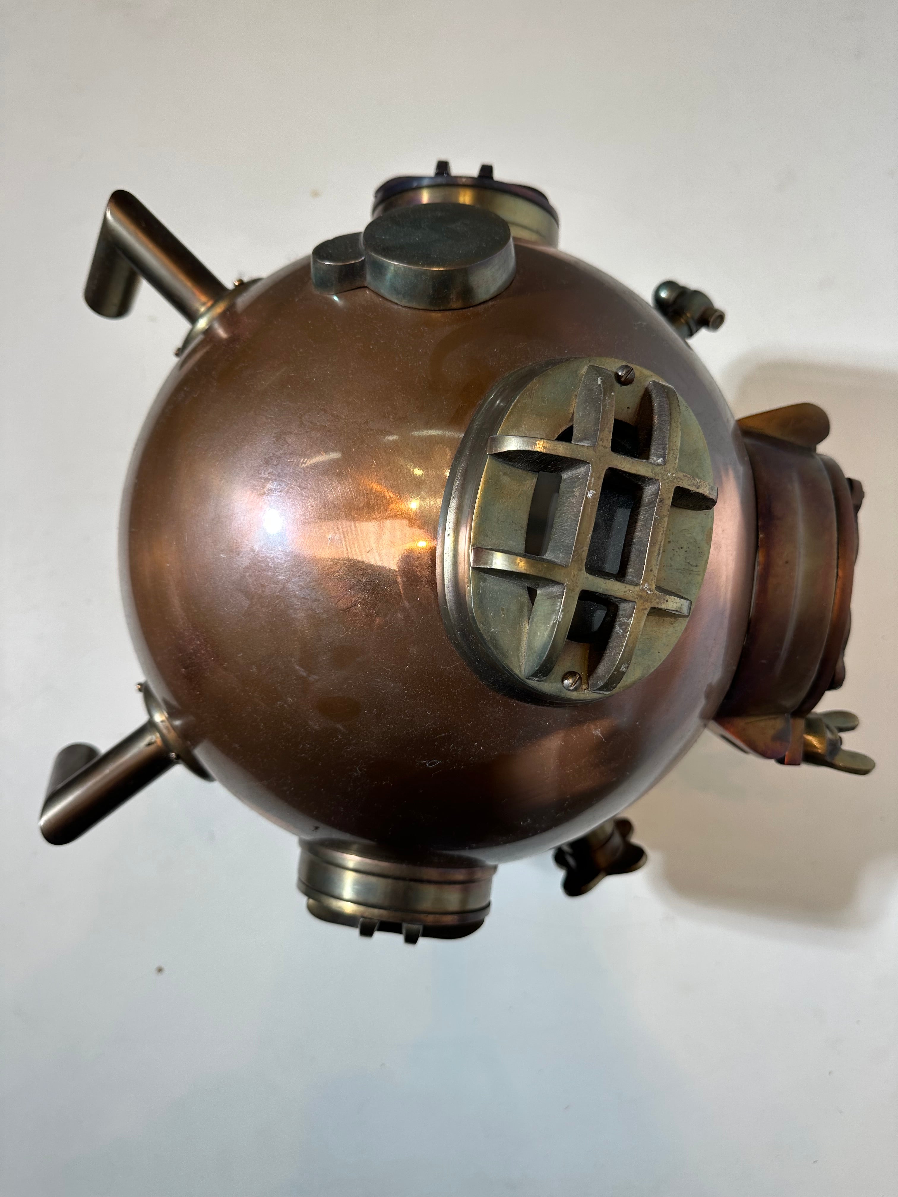 Vintage US Navy Mark V duikhelm