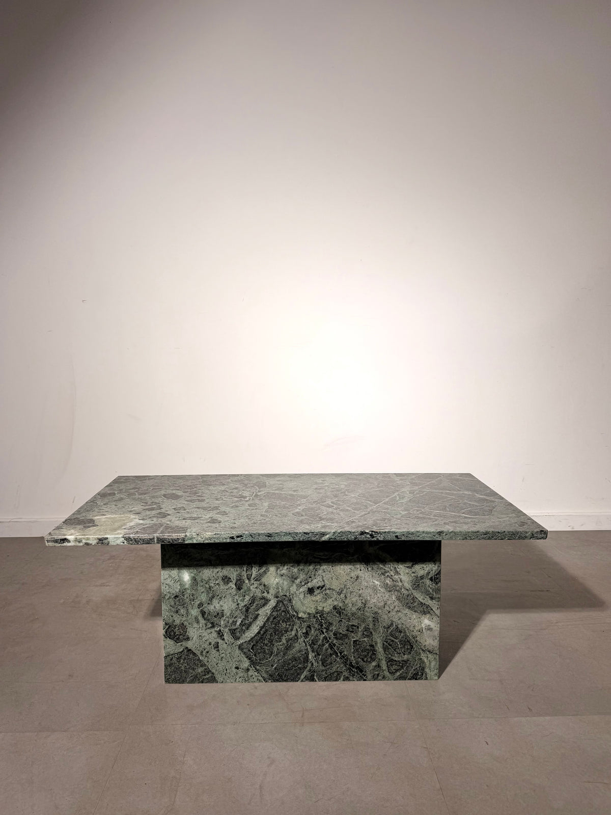 Vintage Green Marble Coffee Table